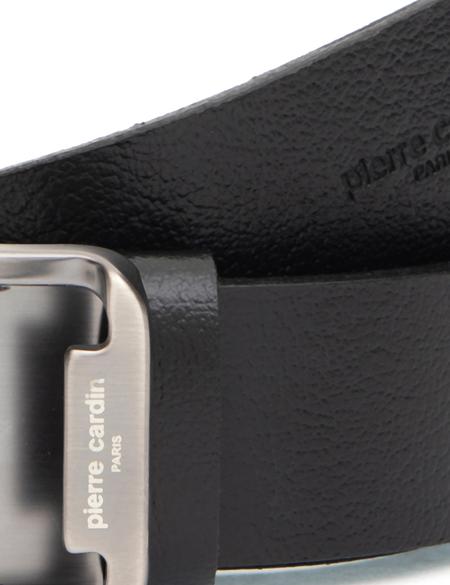 Siyah %100 Deri Denim Kemer - 50321930015