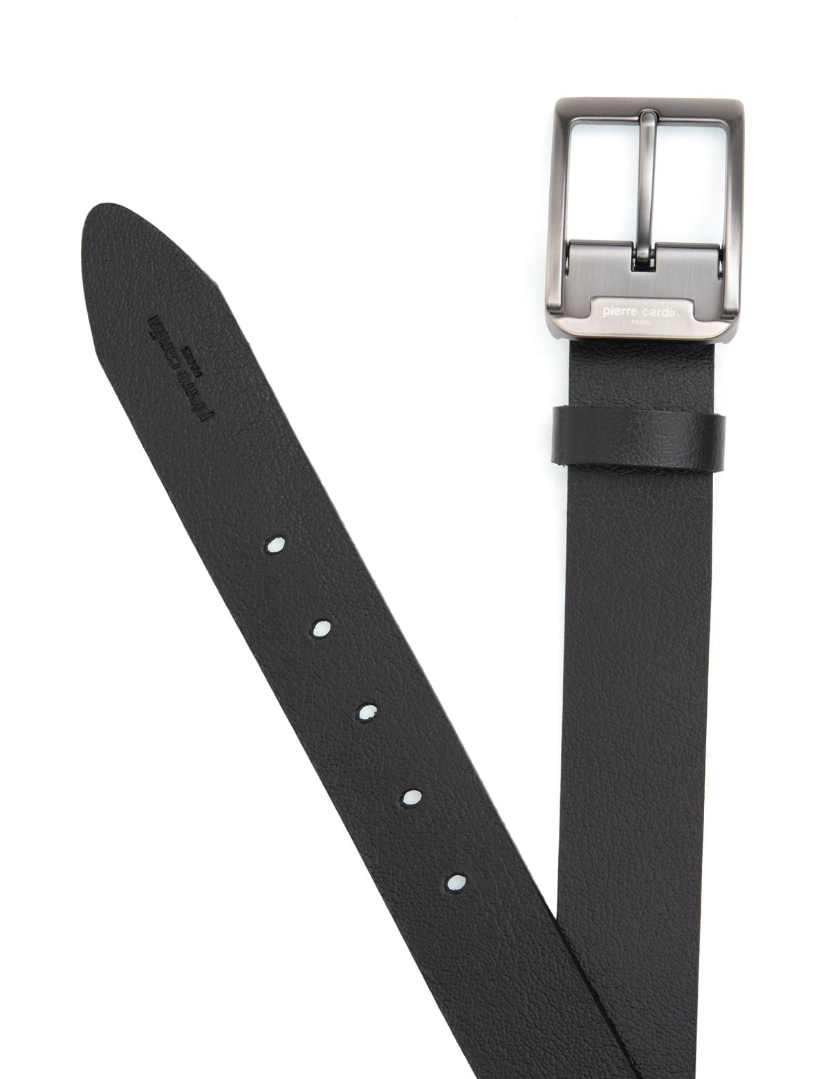 Siyah %100 Deri Denim Kemer