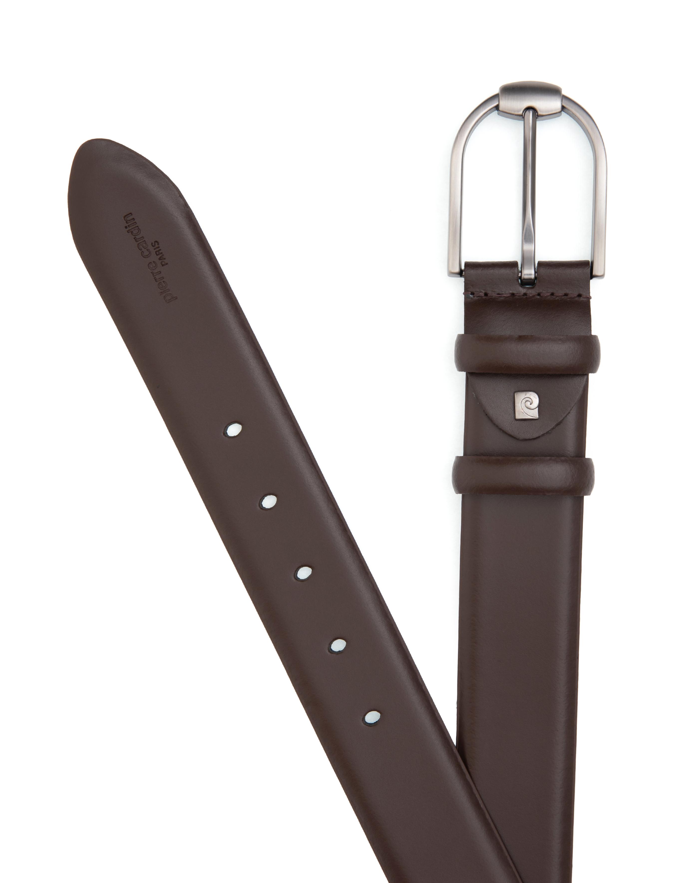 Kahverengi %100 Deri Denim Kemer