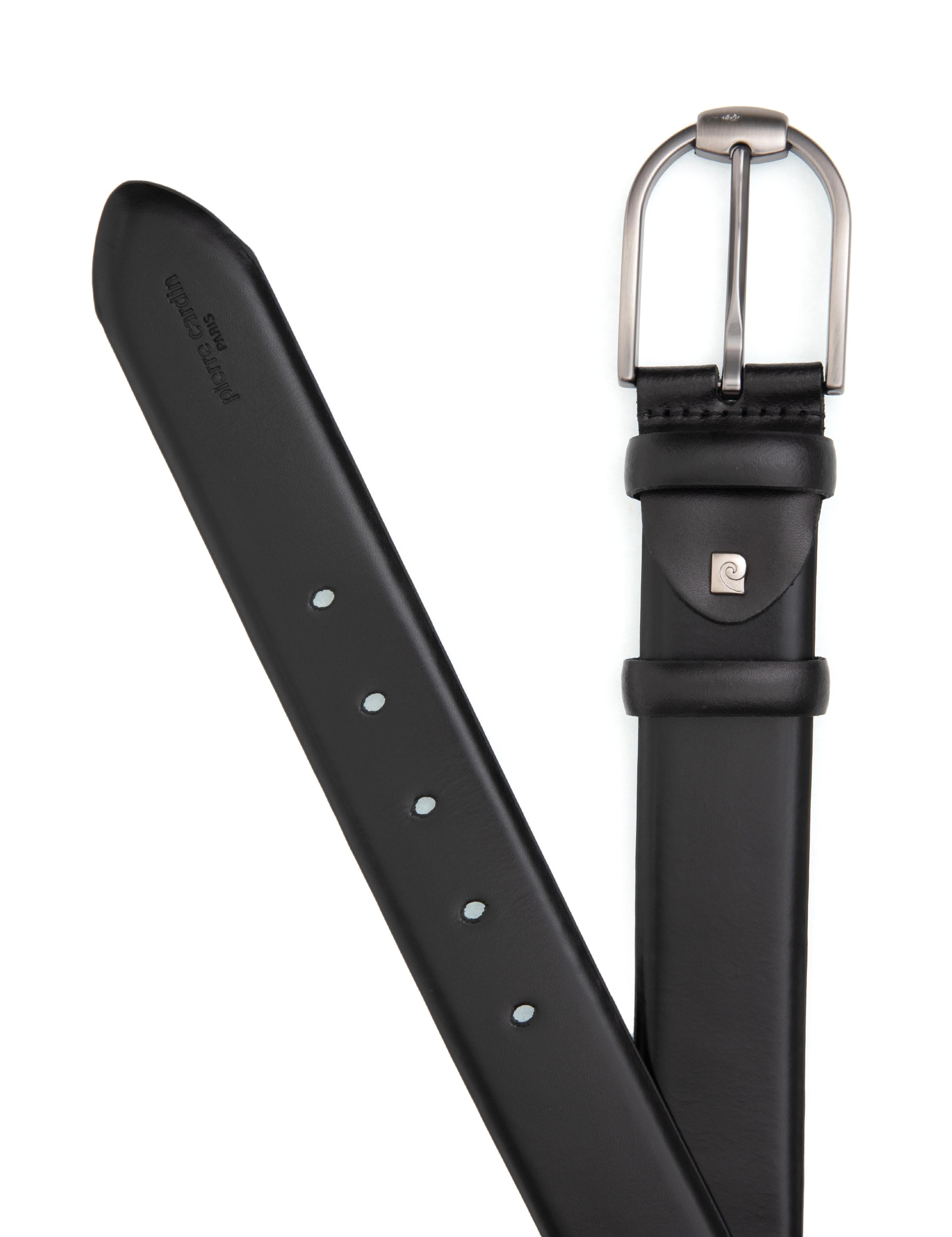 Siyah %100 Deri Denim Kemer