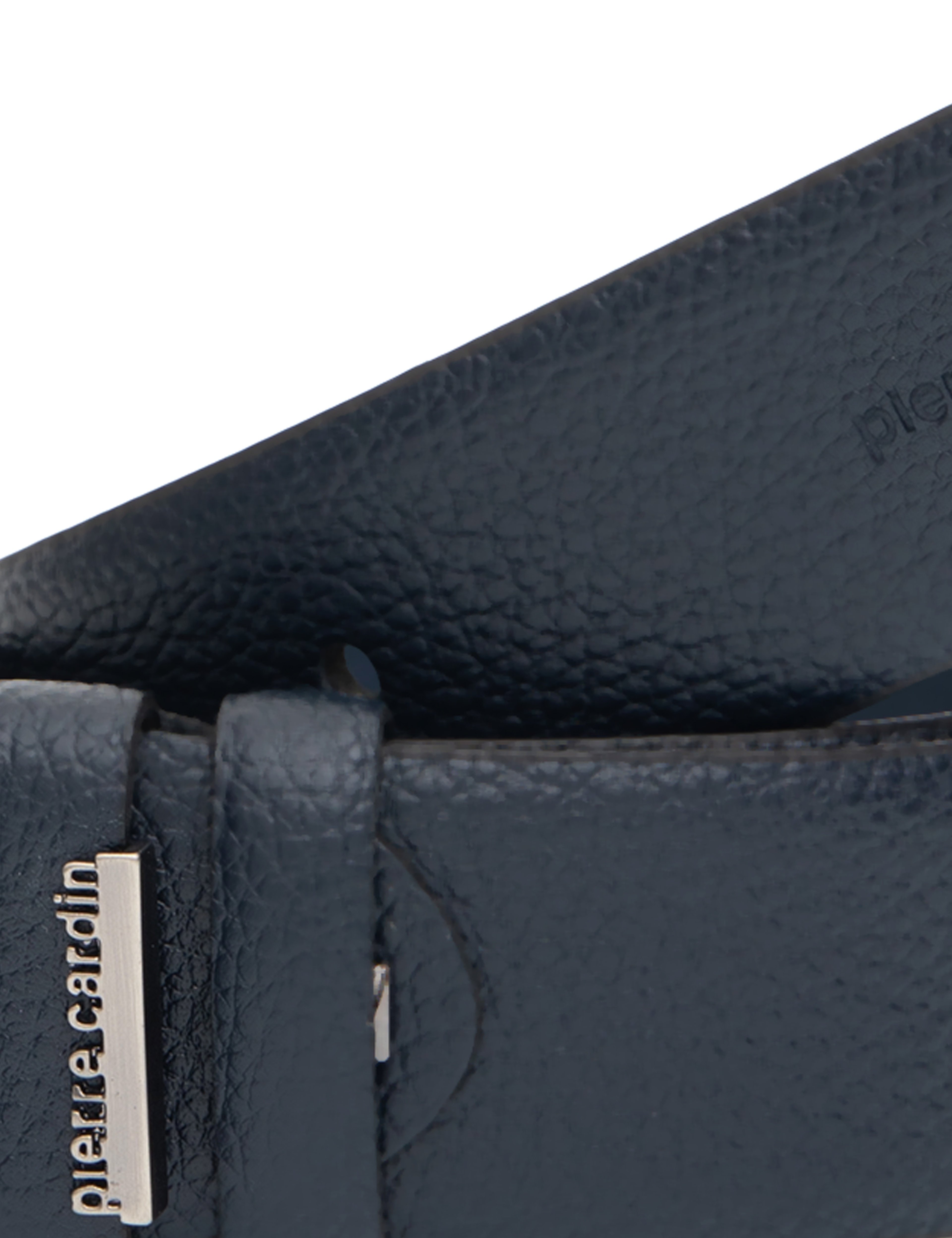 Lacivert %100 Deri Denim Kemer