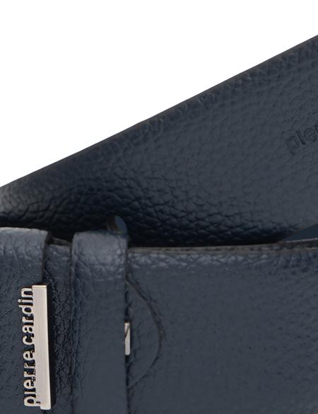 Lacivert %100 Deri Denim Kemer - 50321934003