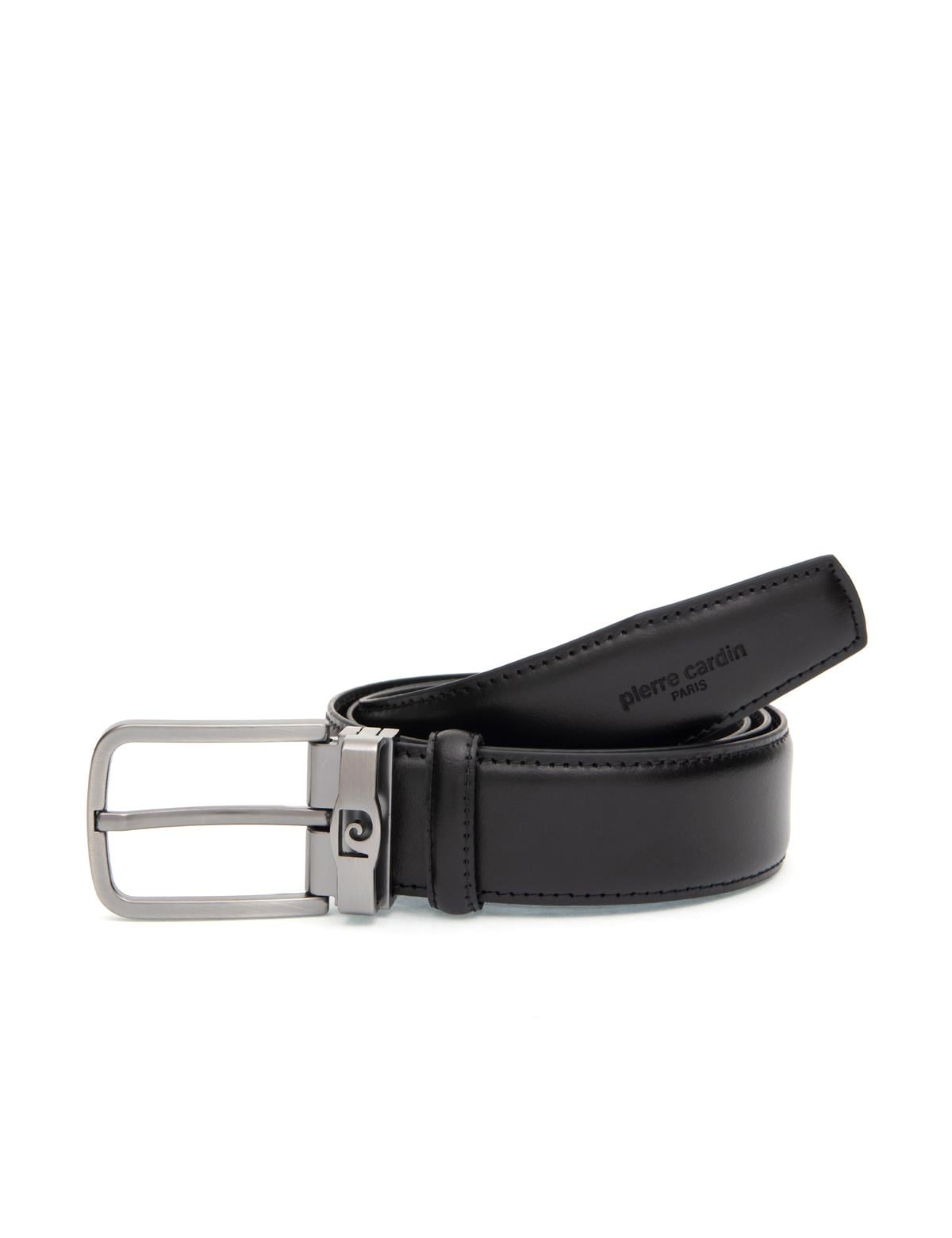 Siyah %100 Deri Kemer - 50321931008