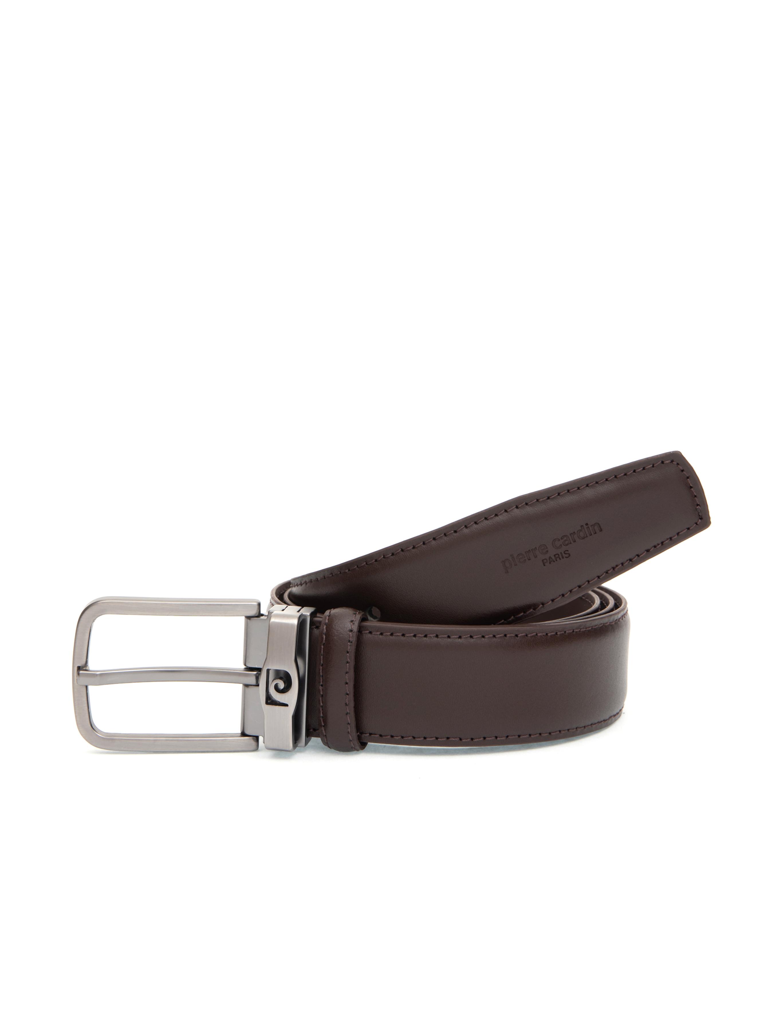 Kahverengi %100 Deri Kemer