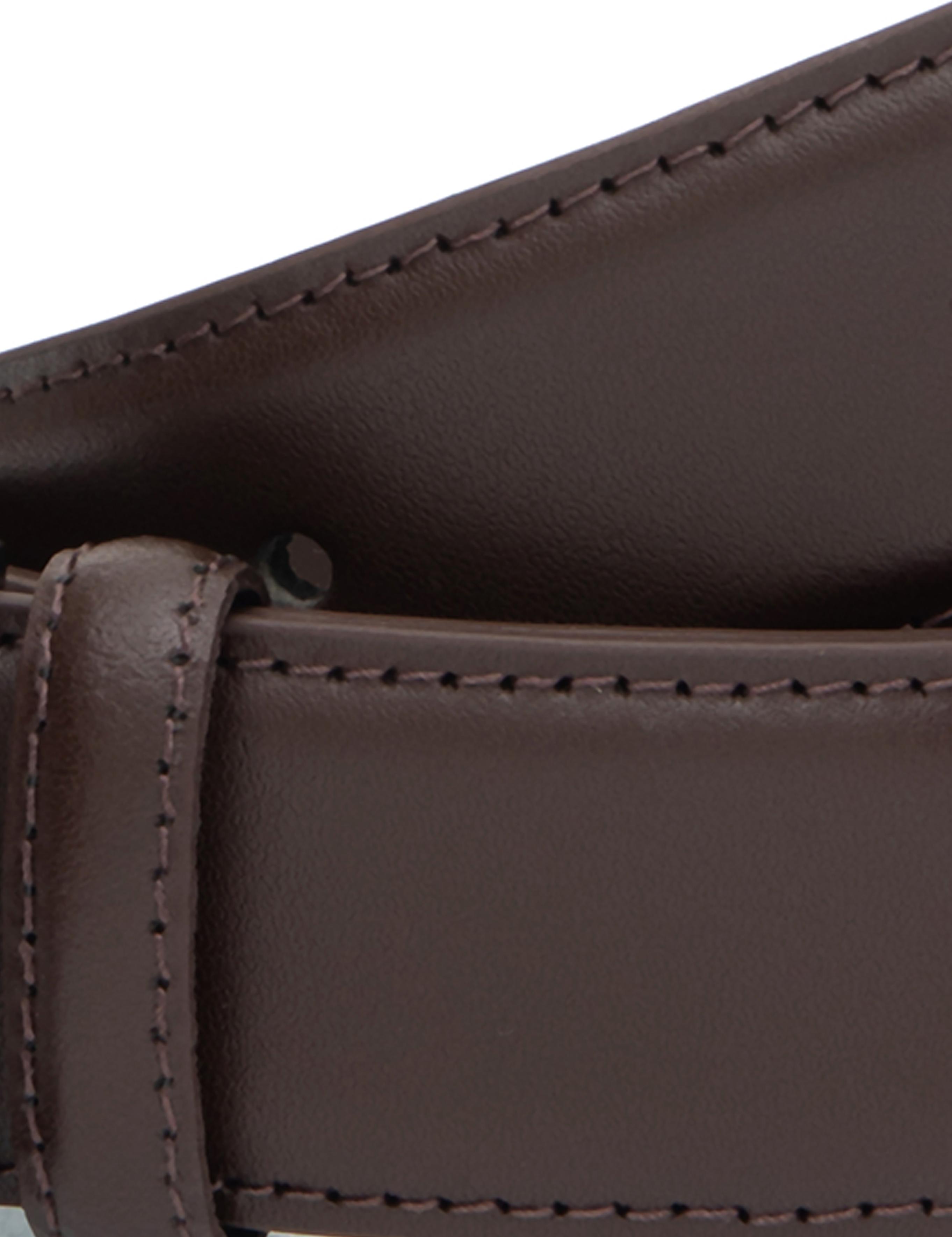 Kahverengi %100 Deri Kemer