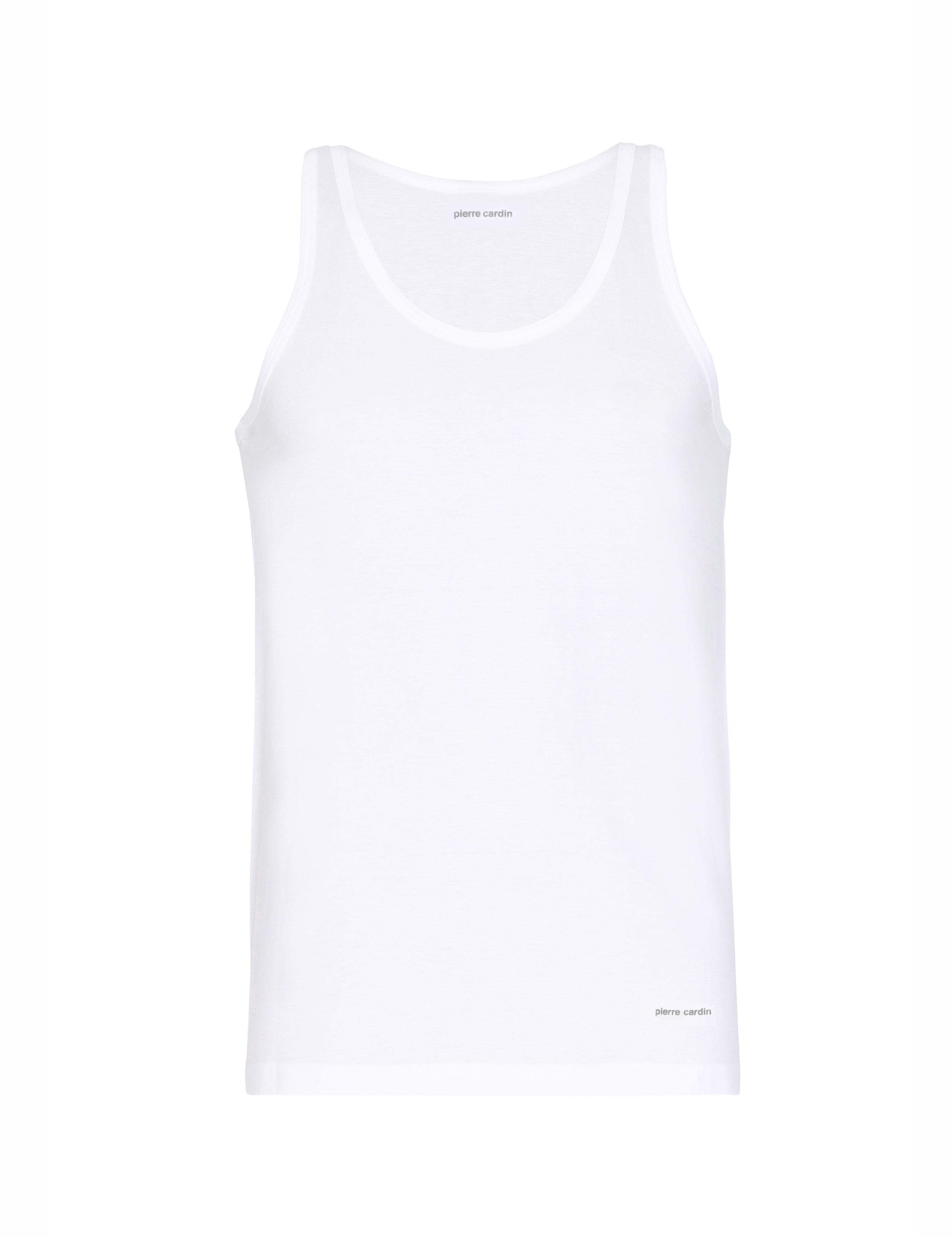 Beyaz Pamuk Modal Karışımlı 2'li Atlet