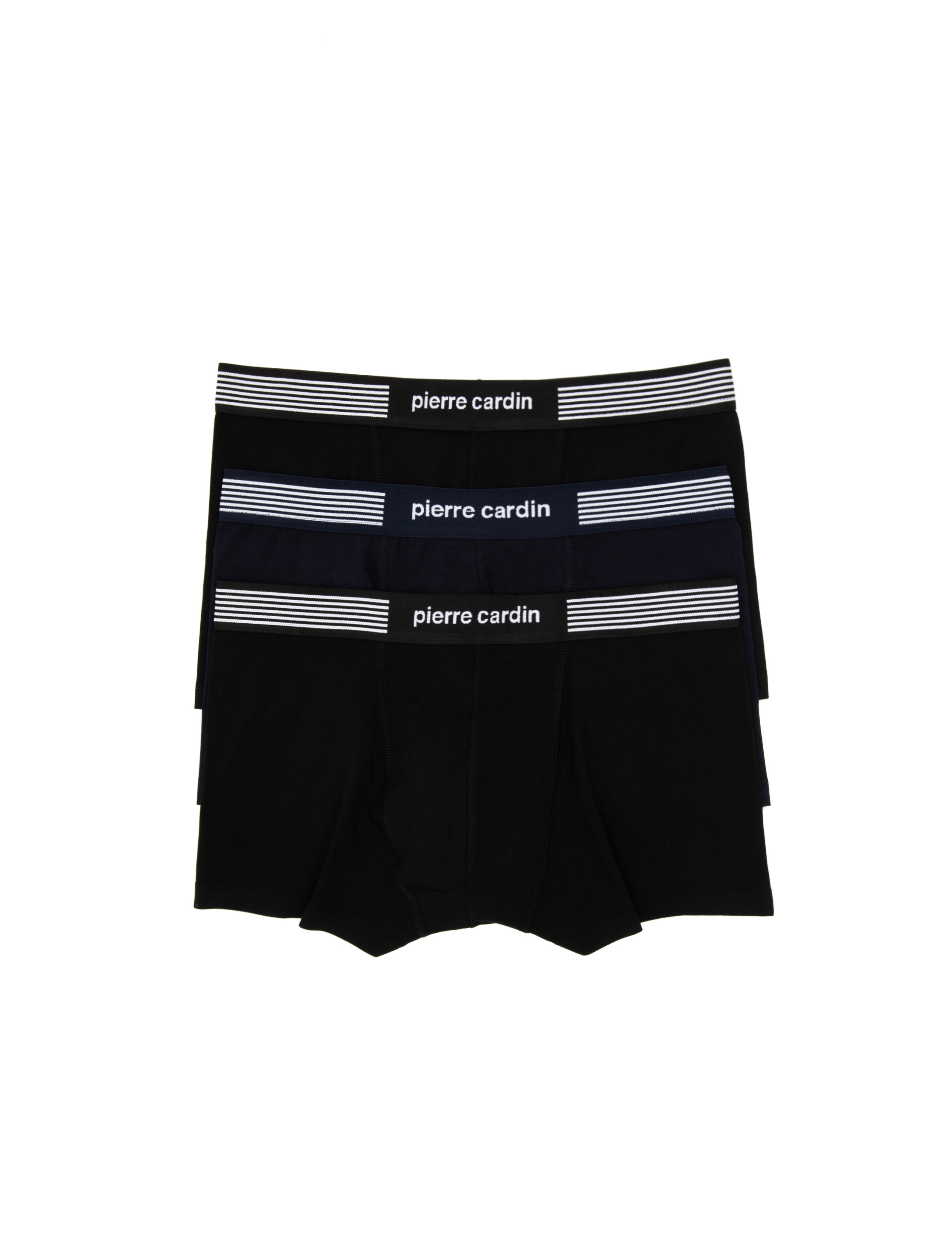 Siyah Pamuk Modal Karışımlı 3'lü Boxer - Image 2