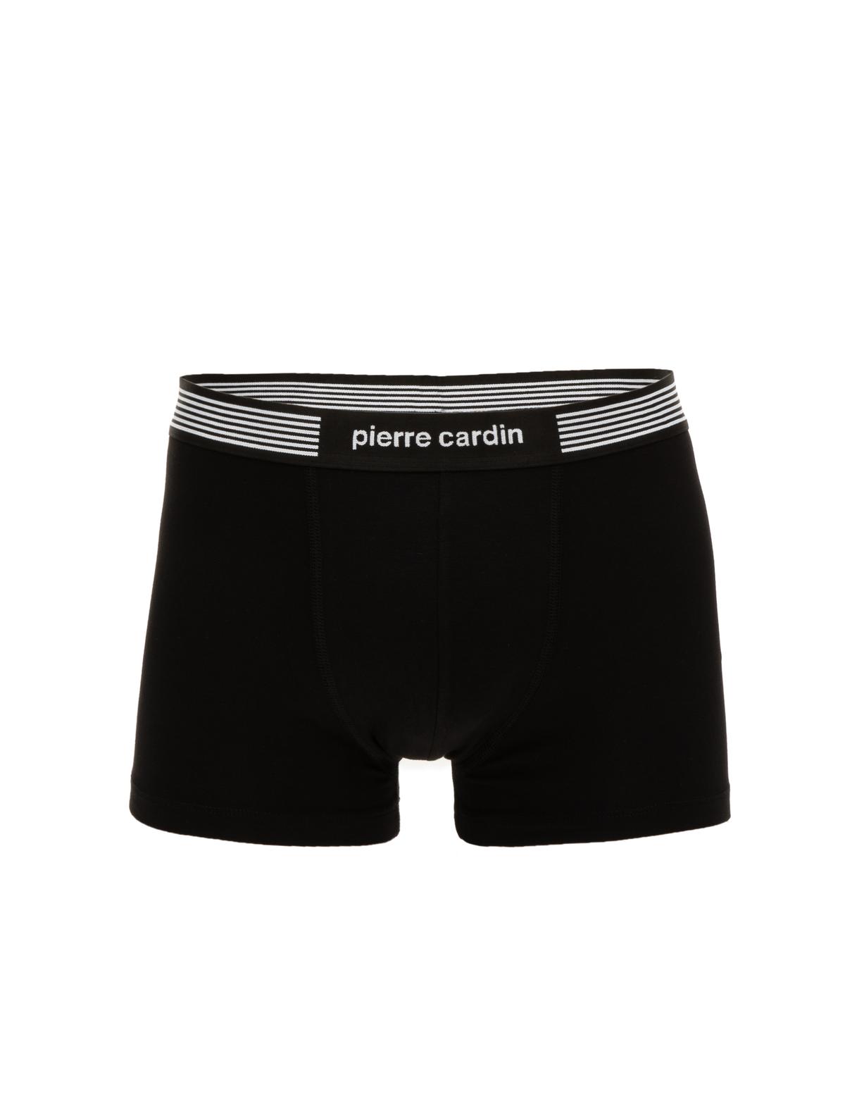 Siyah Pamuk Modal Karışımlı 3'lü Boxer - 50323584004