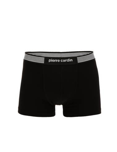 Siyah Pamuk Modal Karışımlı 3'lü Boxer