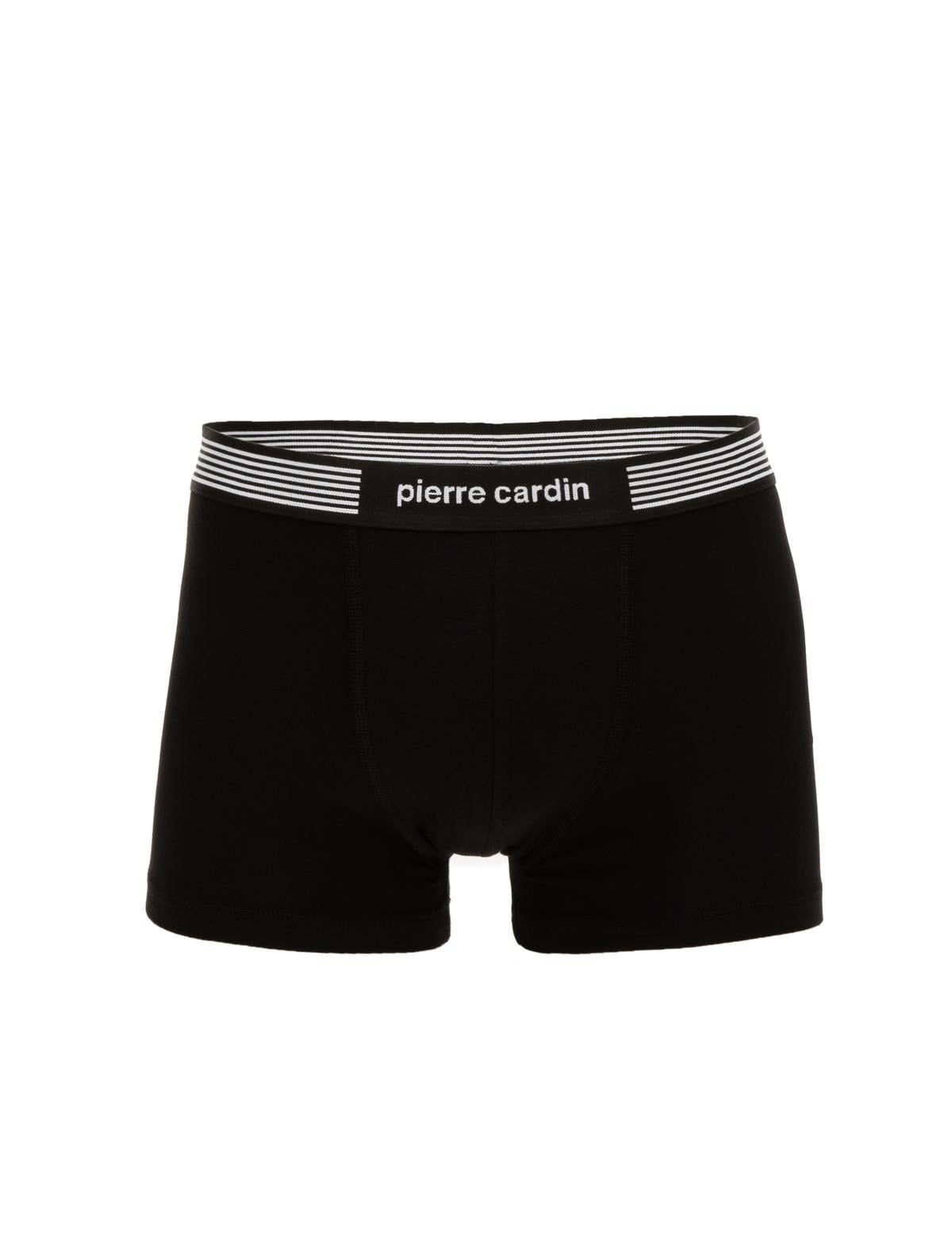 Siyah Pamuk Modal Karışımlı 3'lü Boxer - 50323584004