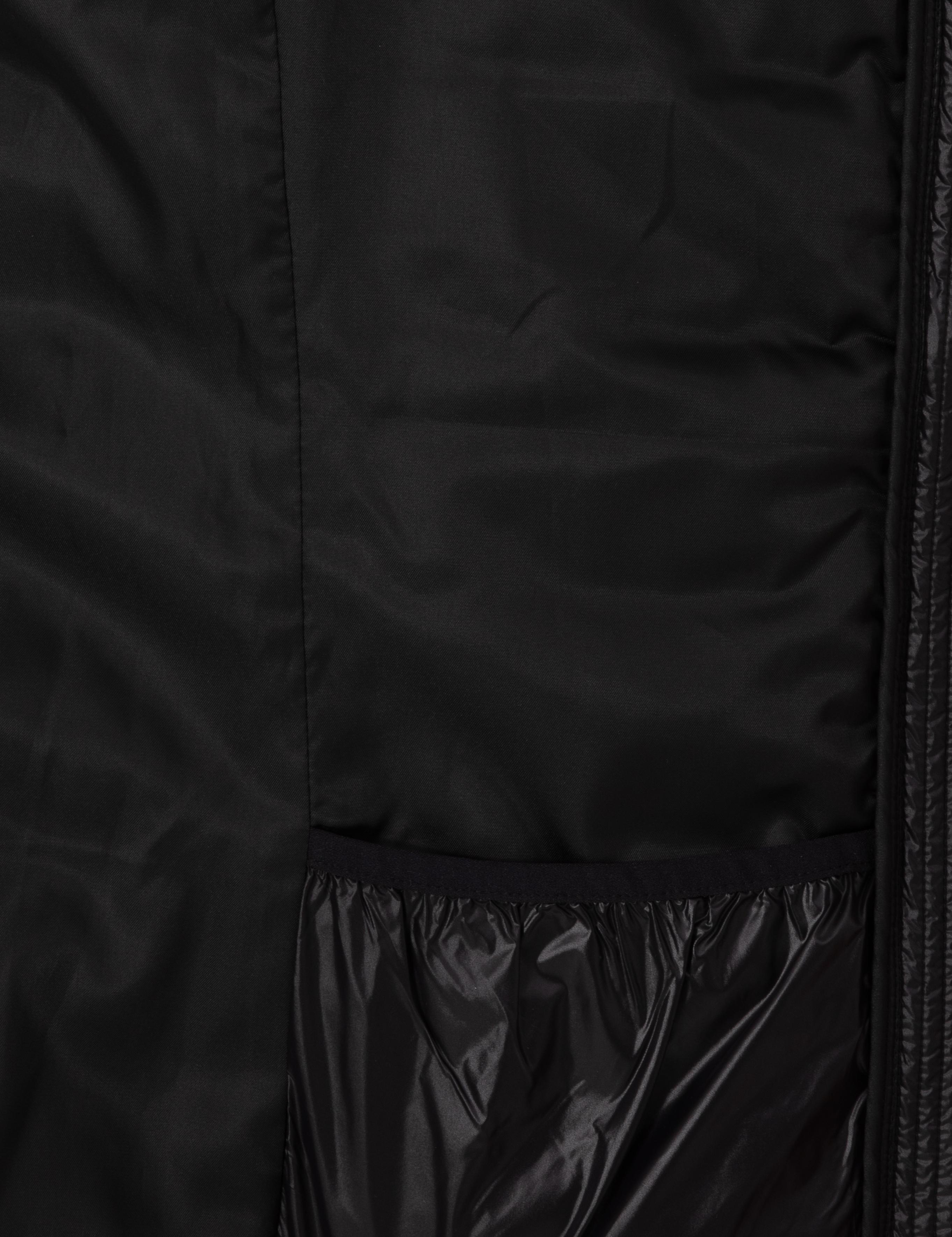 Siyah Çıkarılabilir Kapüşonlu Mont