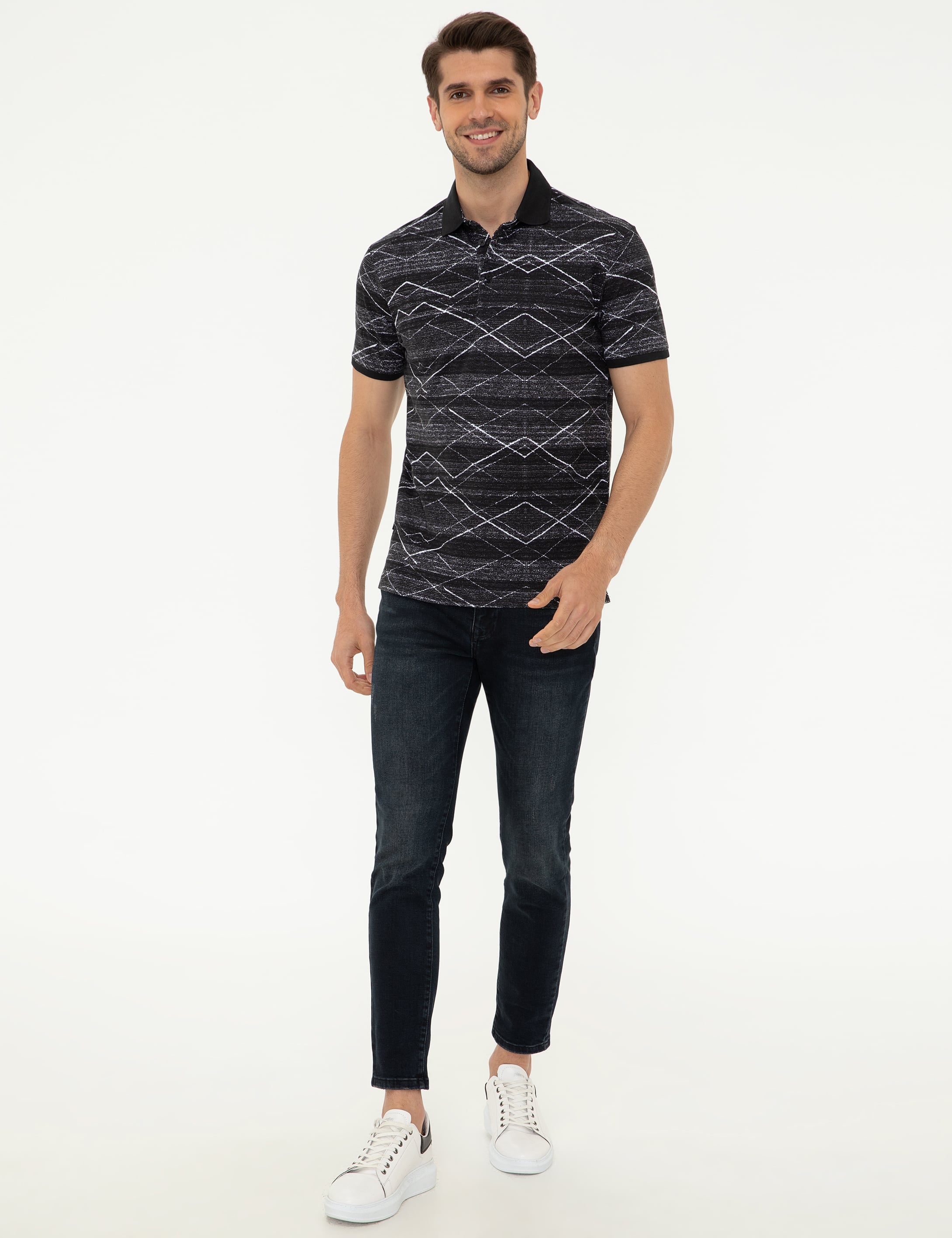 Siyah Slim Fit Tişört