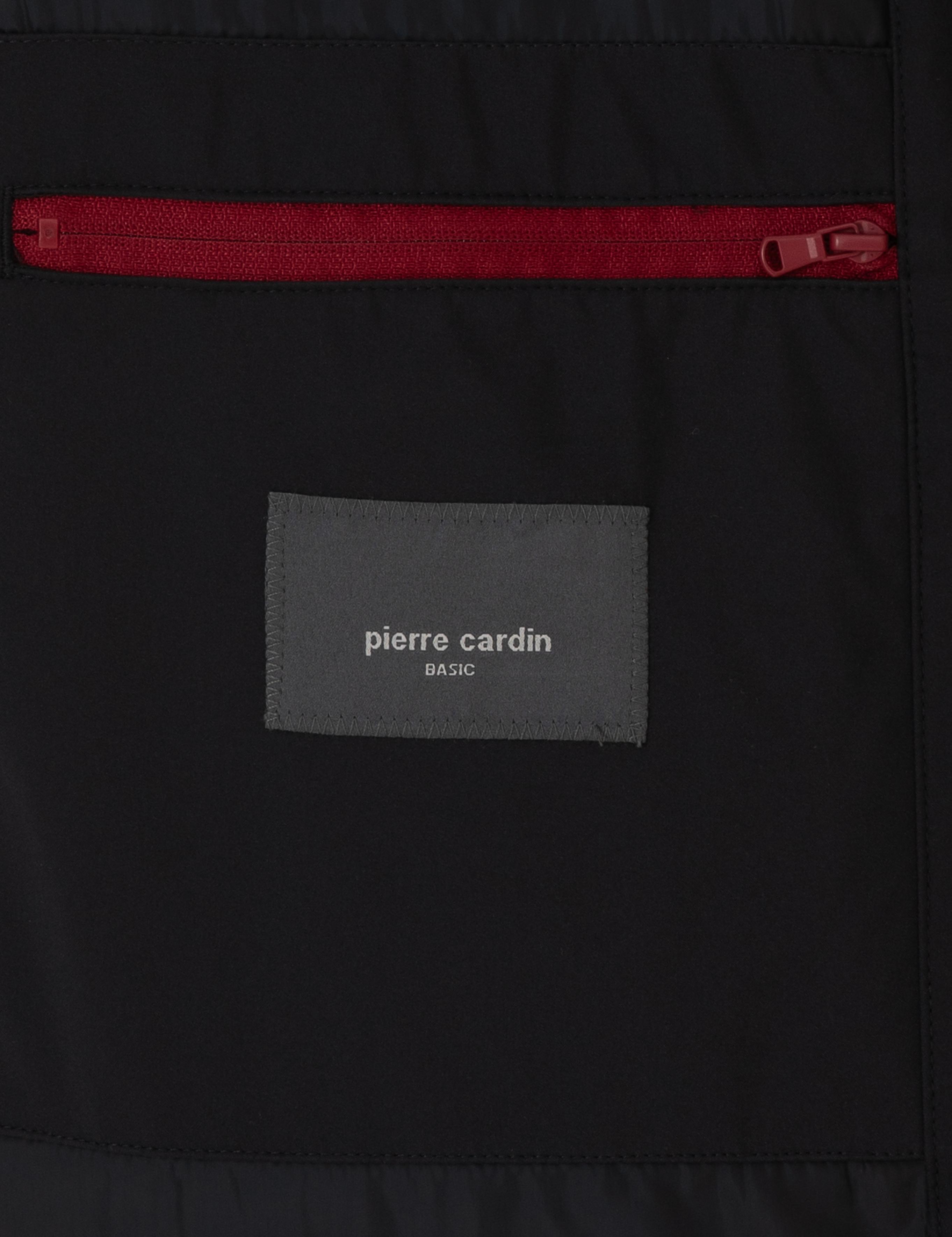 Lacivert Gömlek Yaka Kapitone Mont