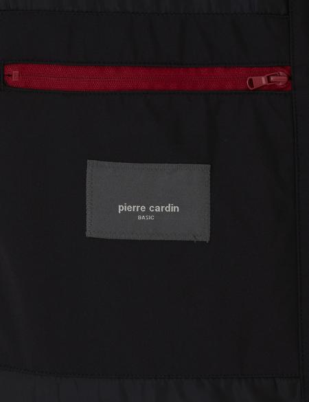 Lacivert Gömlek Yaka Kapitone Mont - 50313862006