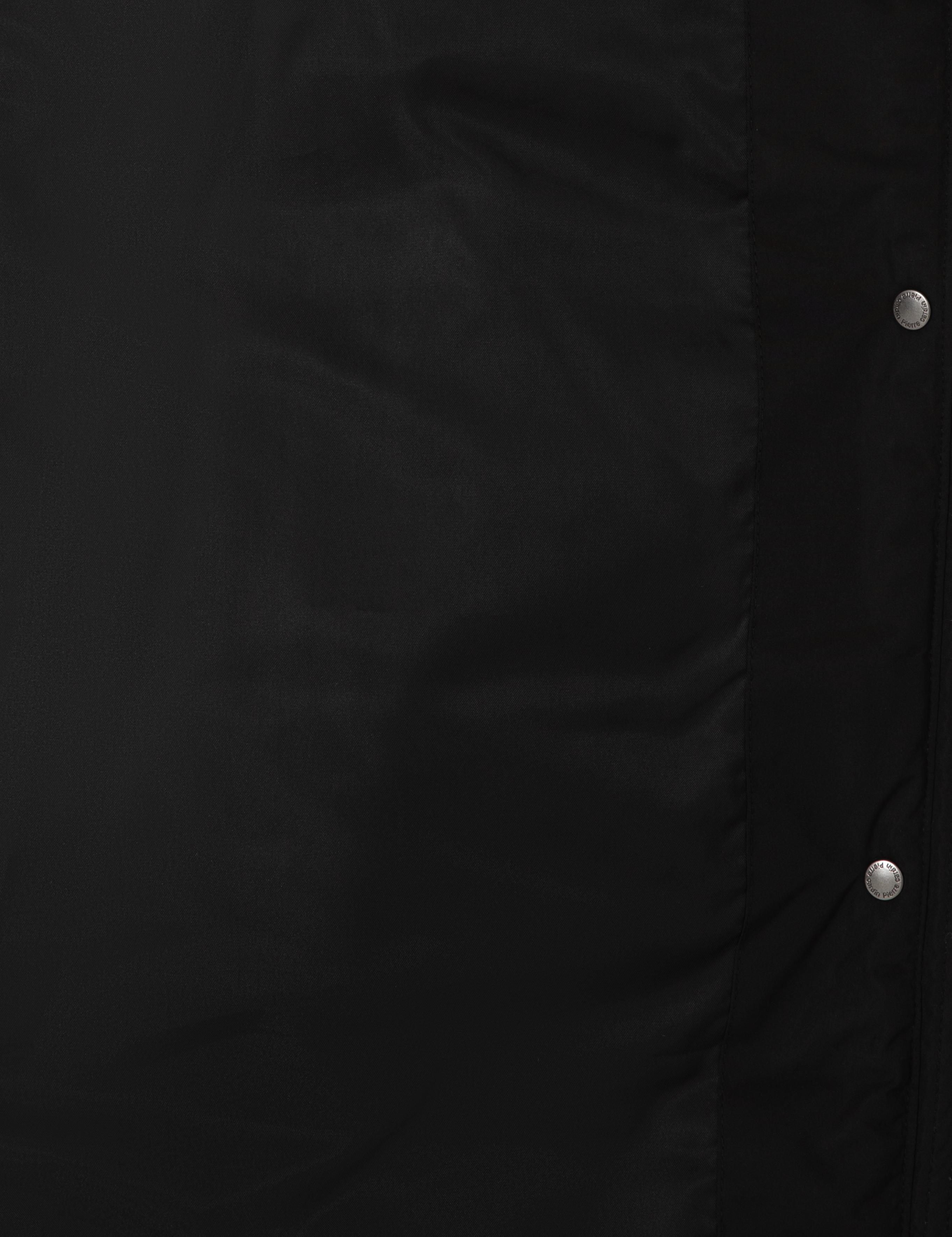 Siyah Çıkarılabilir Kapüşonlu Yelek