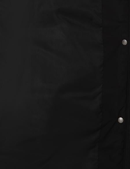 Siyah Çıkarılabilir Kapüşonlu Yelek - 50309044004