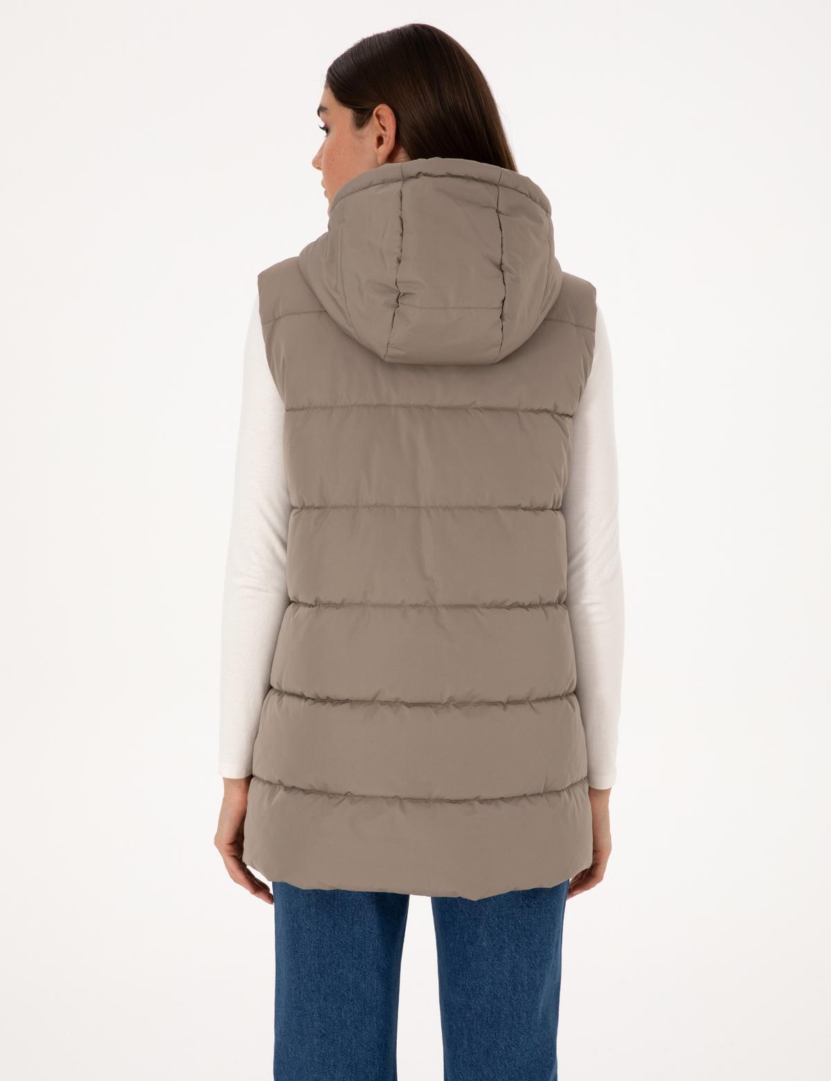 Vizon Çıkarılabilir Kapüşonlu Yelek - 50309044022