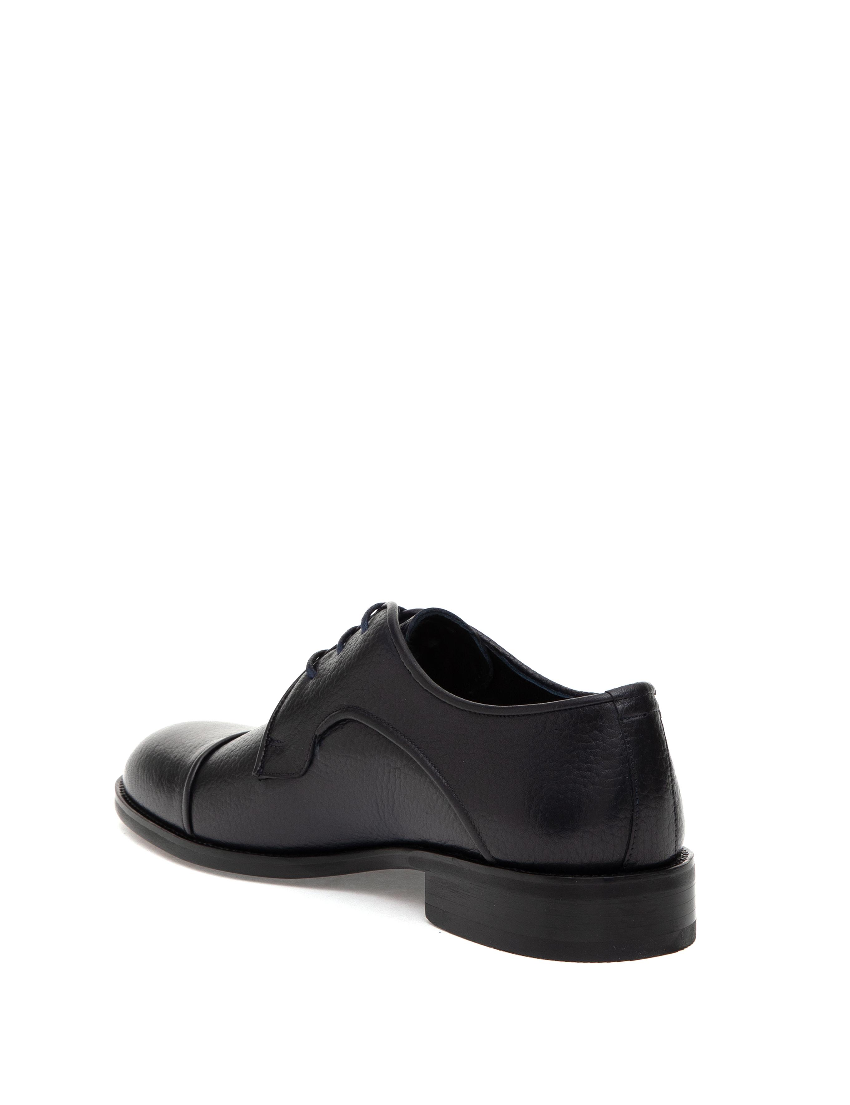 Lacivert %100 Deri Klasik Ayakkabı