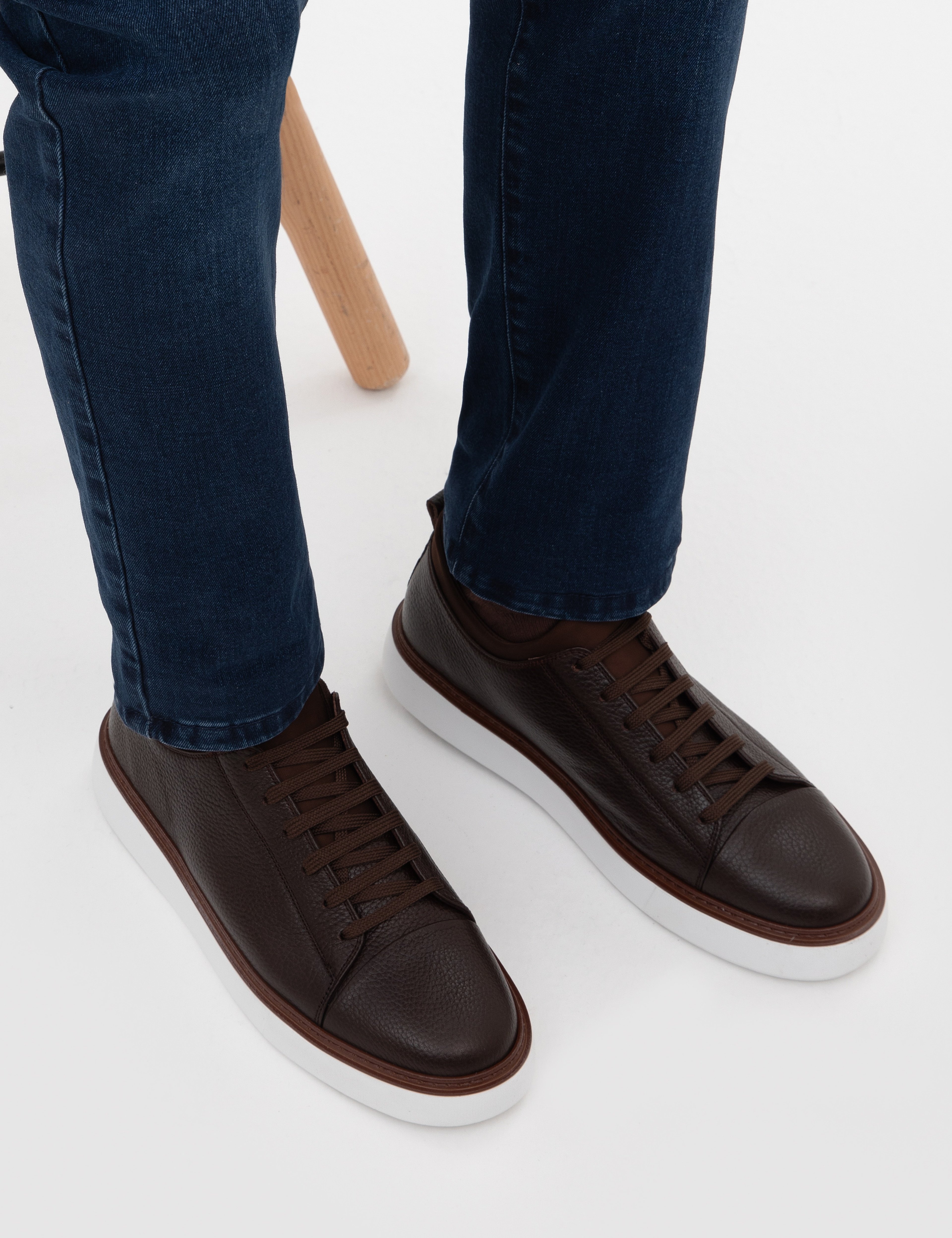 Kahverengi Casual Ayakkabı - Image 3