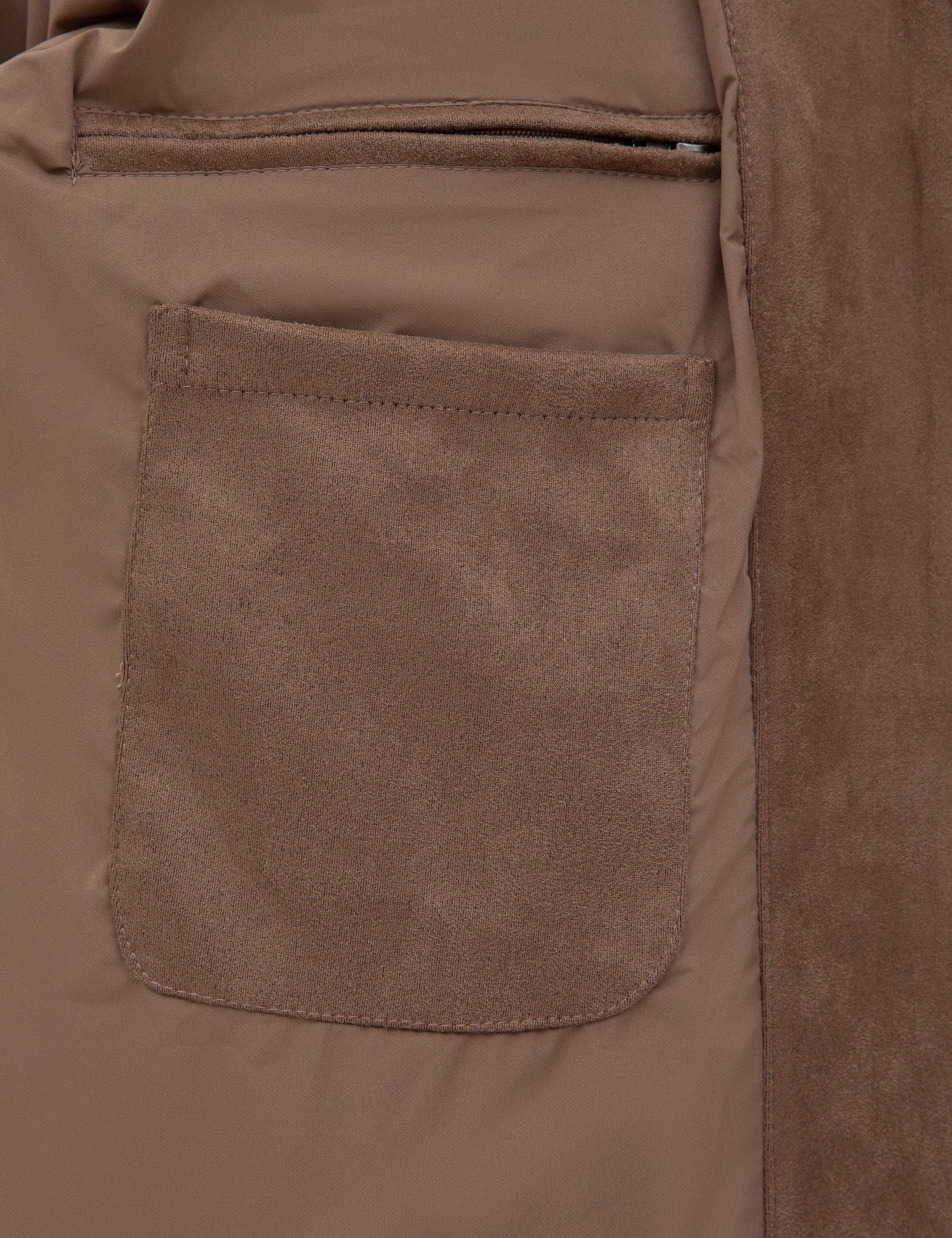 Vizon Suni Deri Ceket