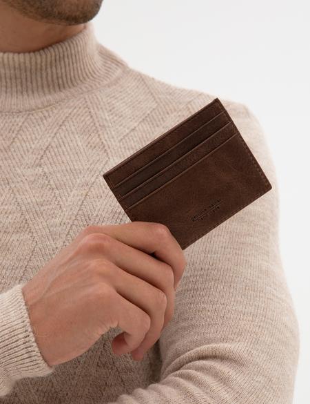 Erkek Kahverengi %100 Deri Cüzdan - 50321920001