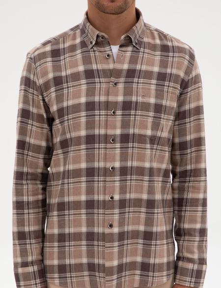 Vizon Oduncu Ekose Regular Fit Uzun Kollu Gömlek - 50312356010