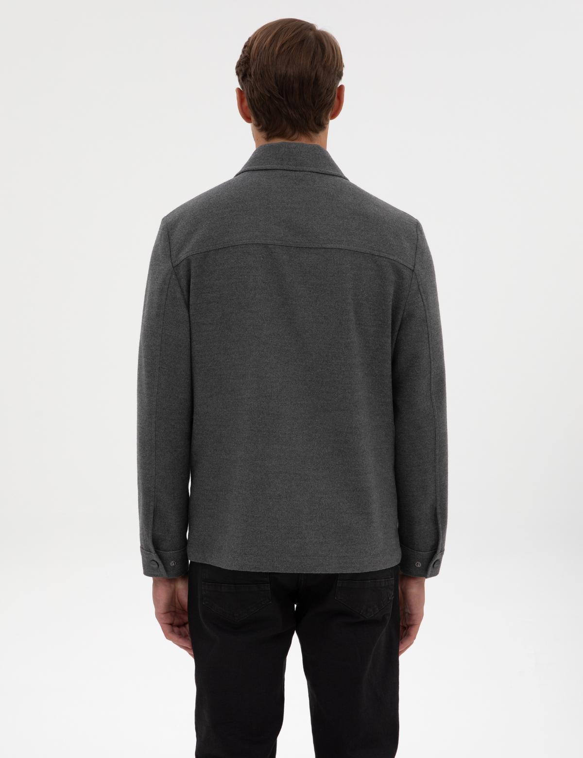 Füme Regular Fit Gömlek Ceket - 50316741003