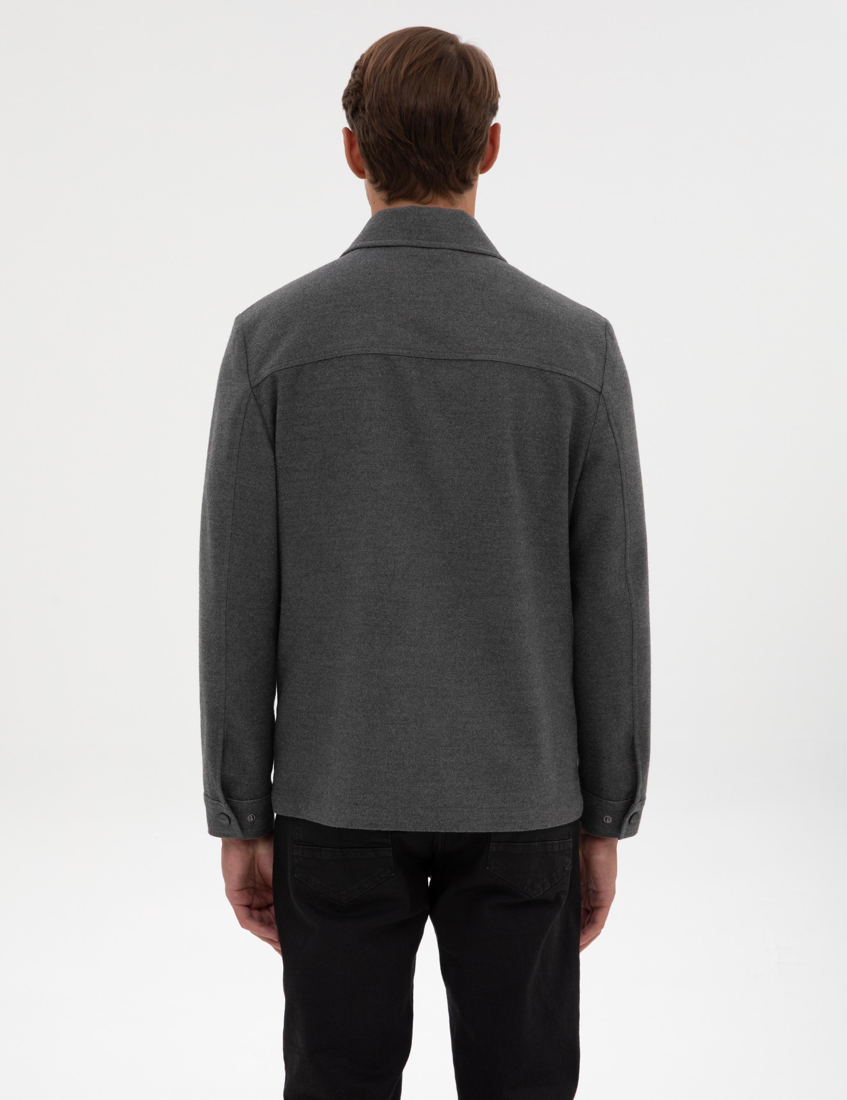 Füme Regular Fit Gömlek Ceket