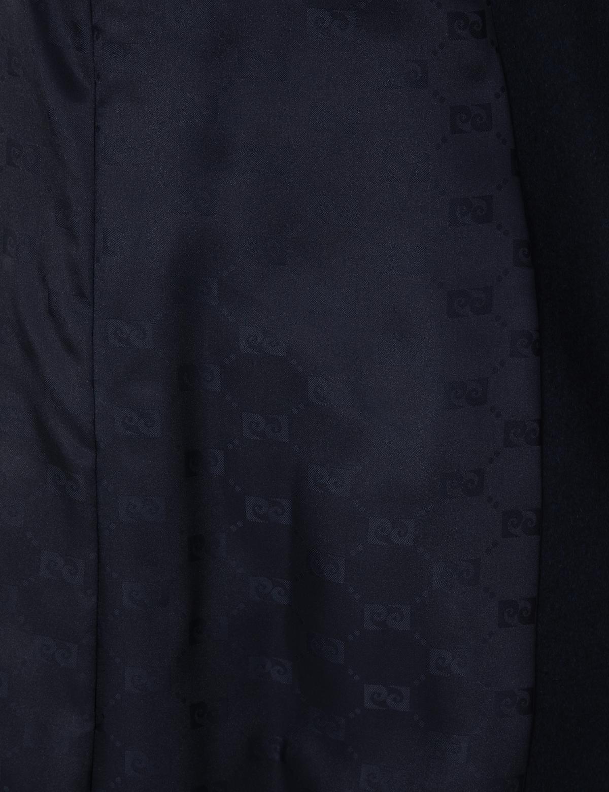 Lacivert Kaşe Kaban - 50308920038