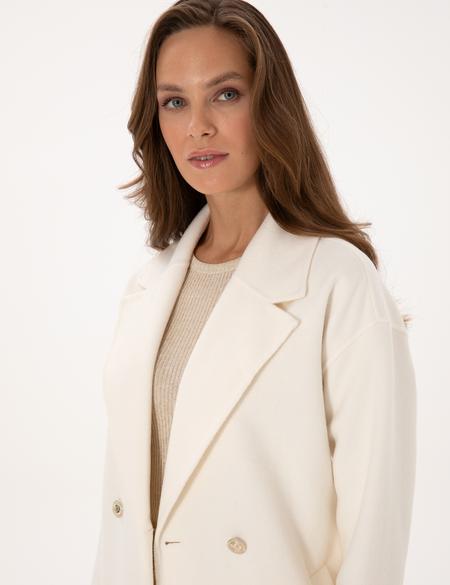 Ekru Kaşe Kaban - 50308929035