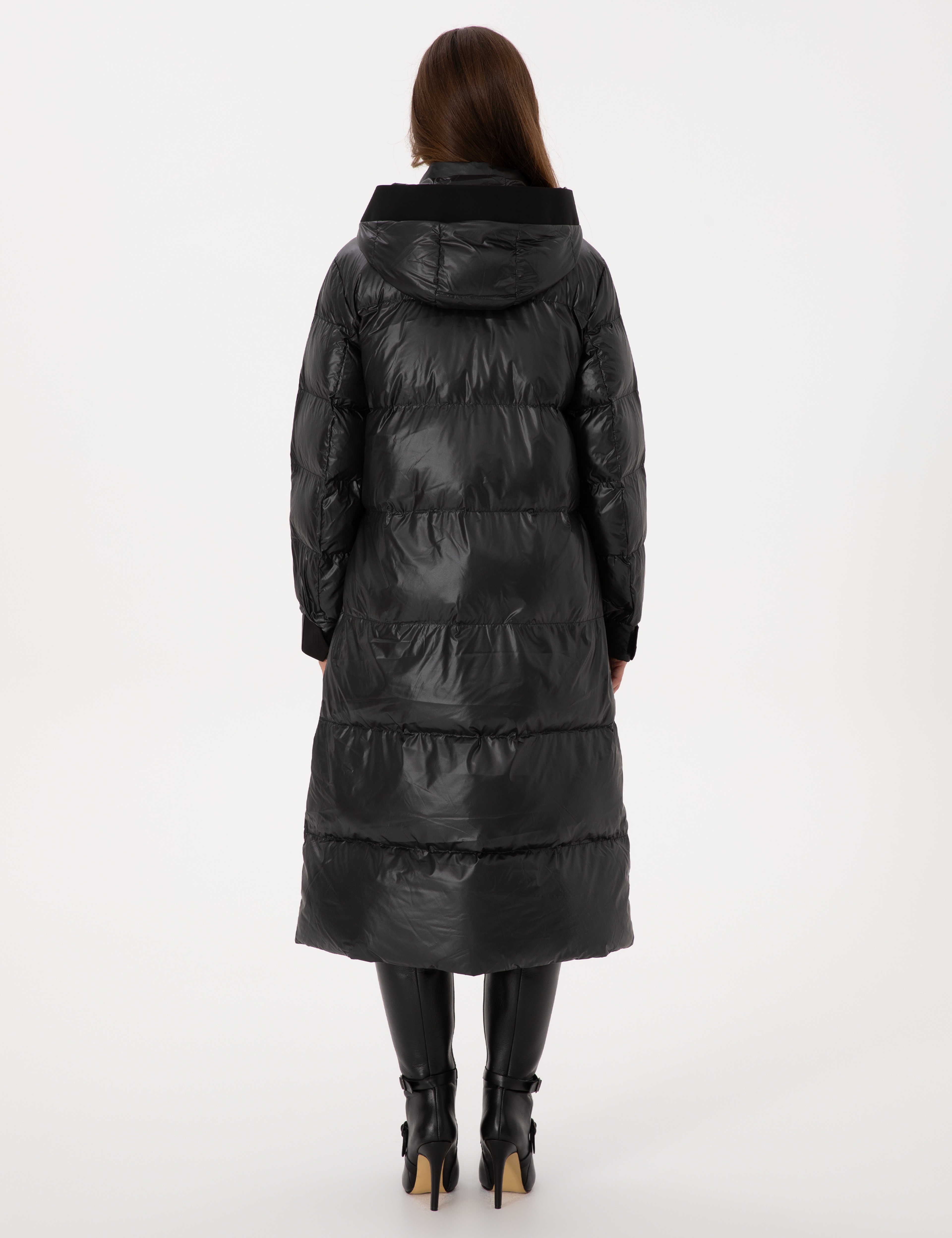 Siyah Regular Fit Kaban - Image 5