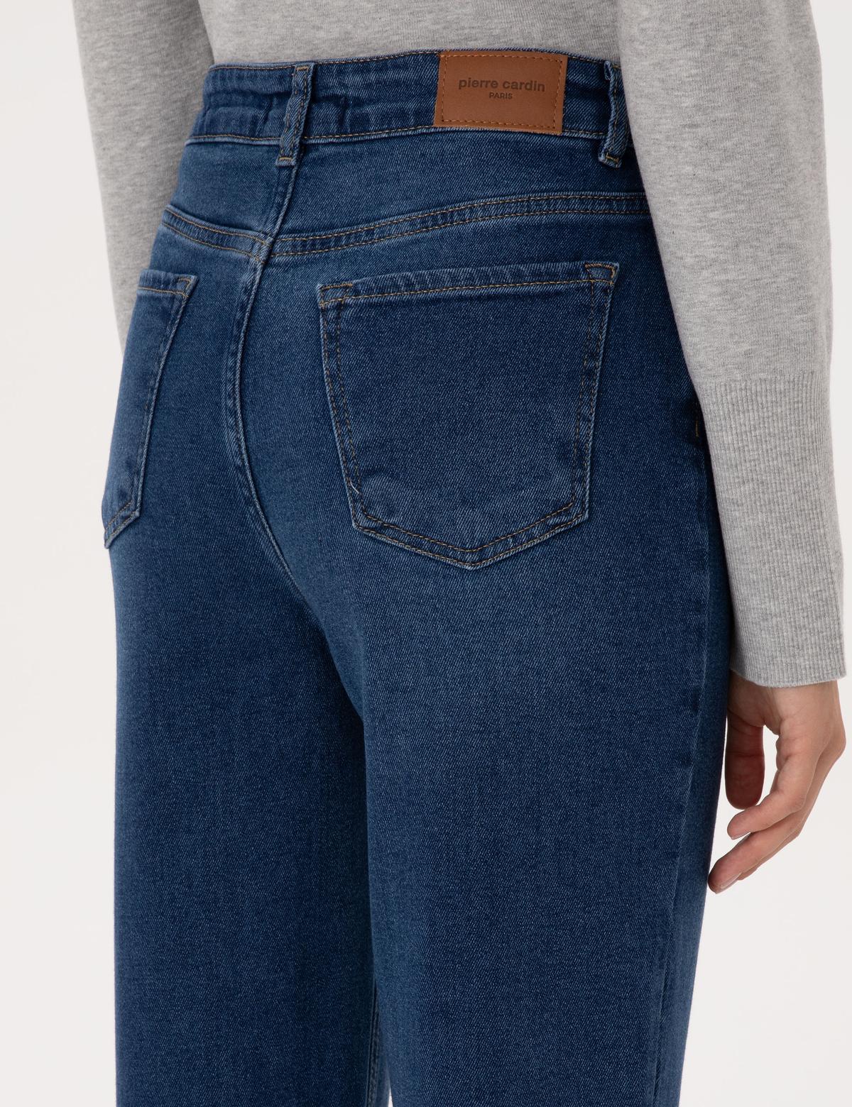 Açık Mavi Mom High Waist Fit Jean Pantolon - 50318254001