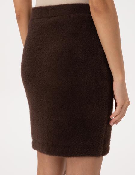 Kahverengi Kalem Fit Triko Etek - 50316408003