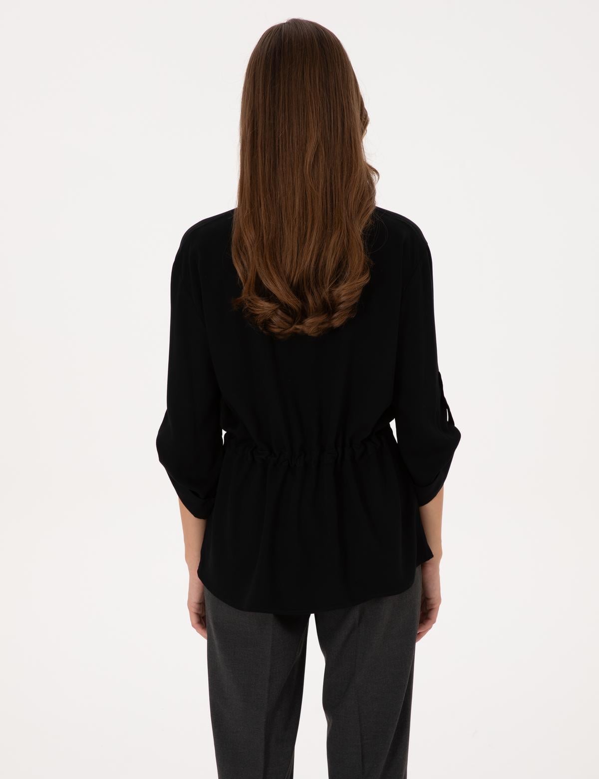 Siyah Comfort Fit Uzun Kollu Gömlek - 50318228001