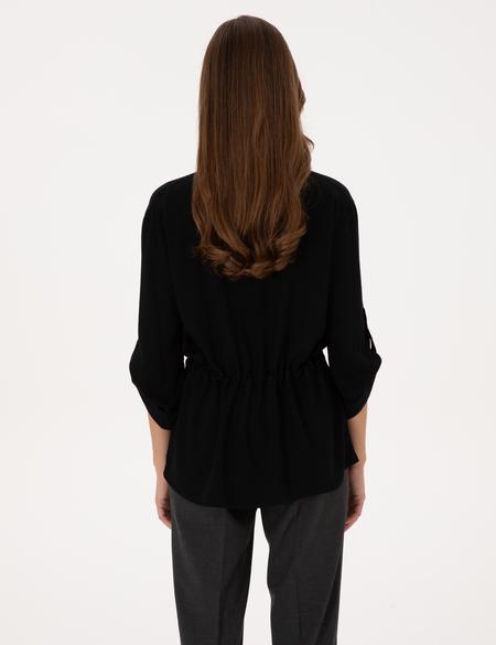 Siyah Comfort Fit Uzun Kollu Gömlek - 50318228001