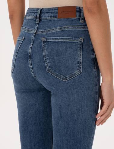Mavi Skinny Flare Fit Jean Pantolon