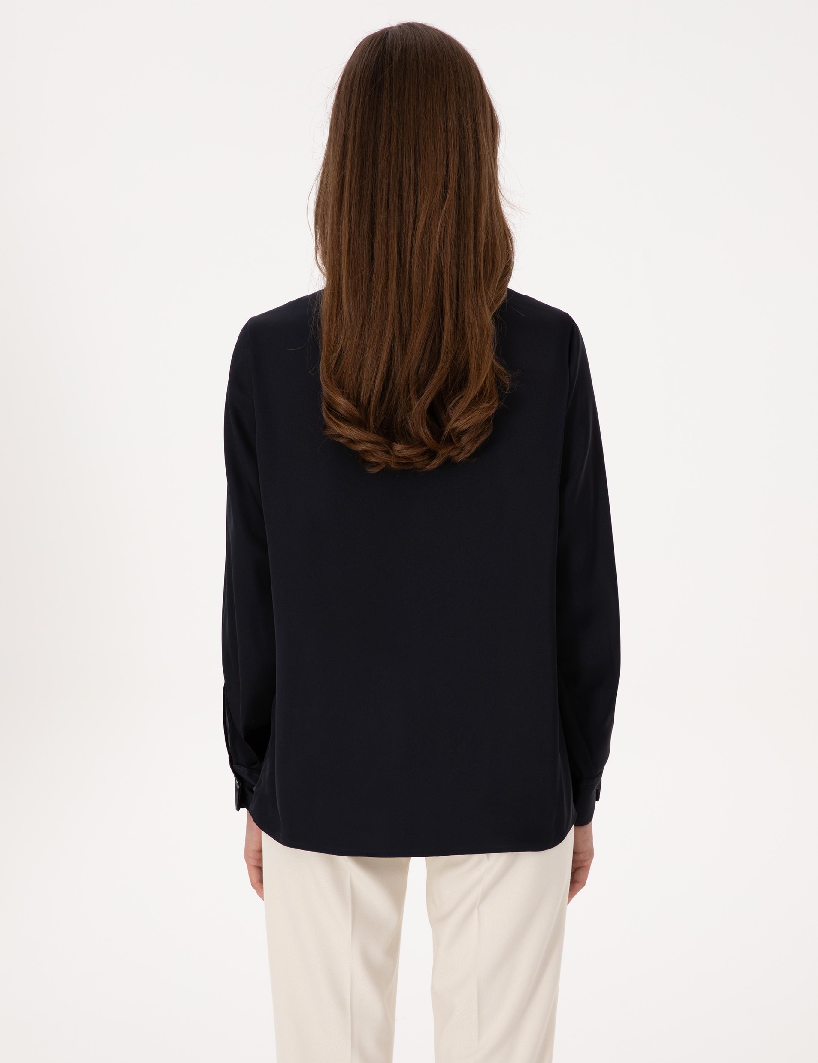 Lacivert Comfort Fit Uzun Kollu Gömlek