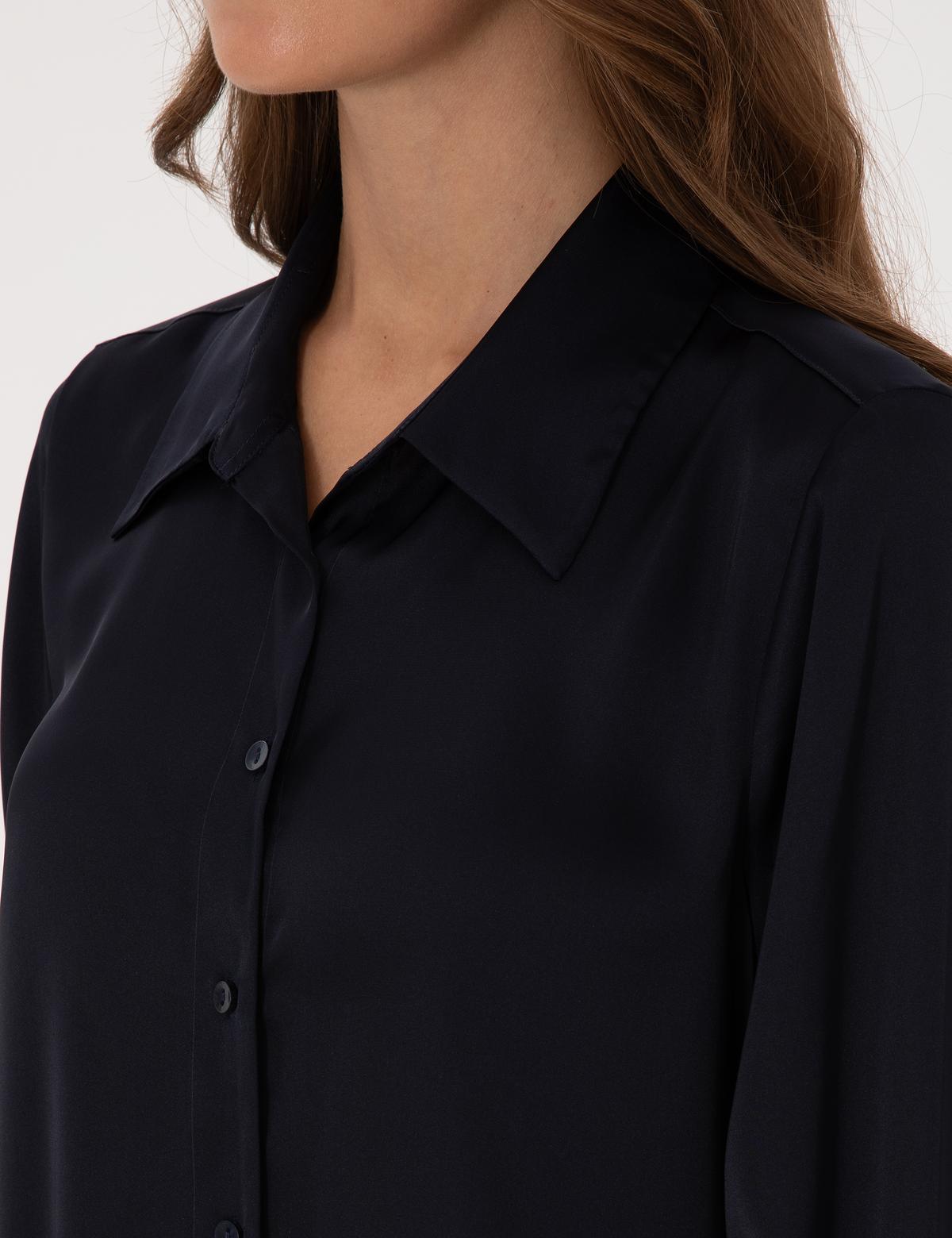 Lacivert Comfort Fit Uzun Kollu Gömlek - 50318218009