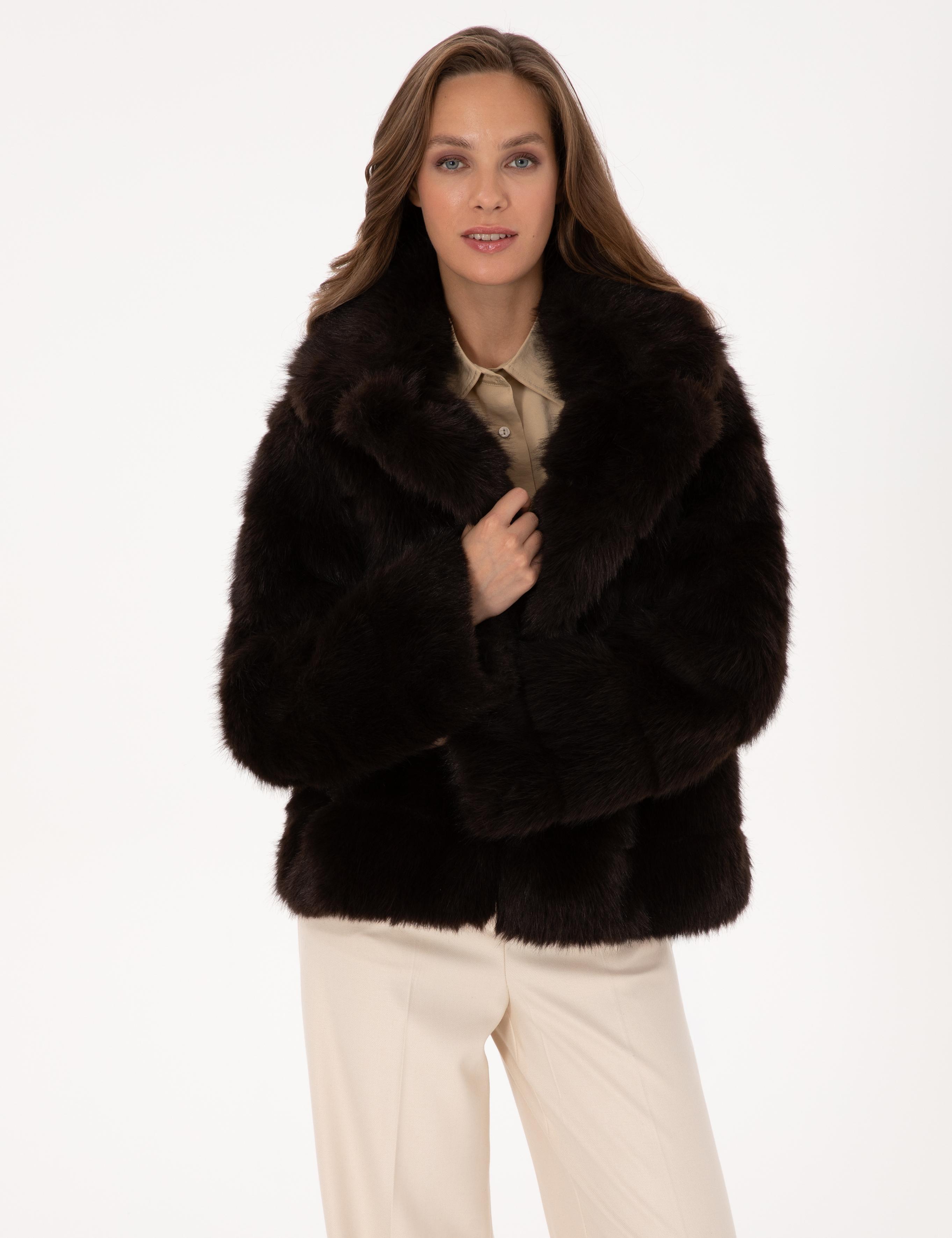 Kahverengi Comfort Fit Mont