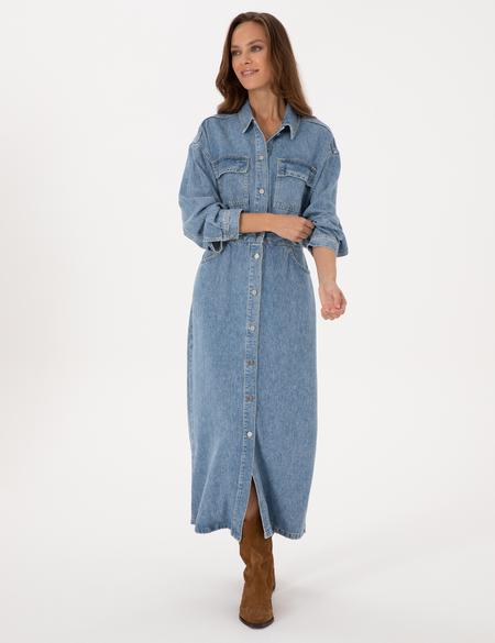 Mavi Comfort Fit Jean Elbise - 50308538002