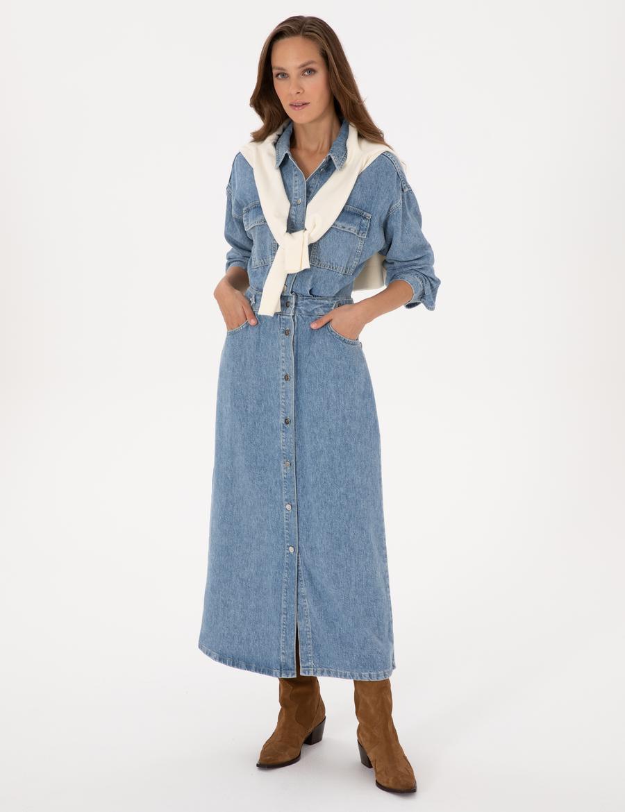 Mavi Comfort Fit Jean Elbise