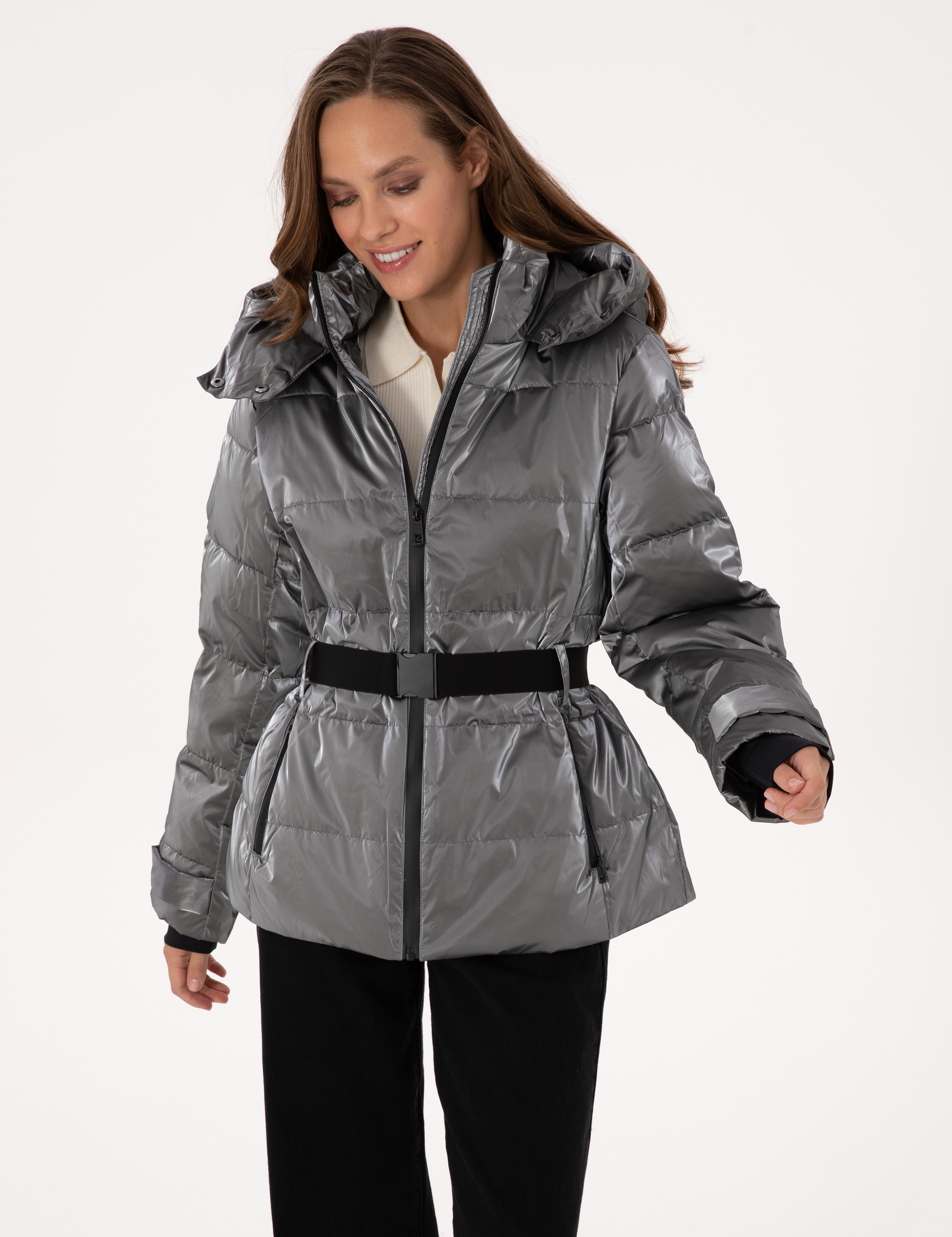 Antrasit Oversize Mont - Image 3