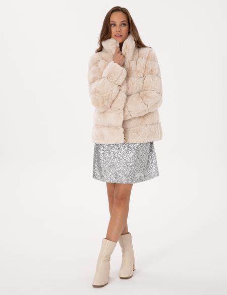 Beyaz Comfort Fit Mont - 50308995016