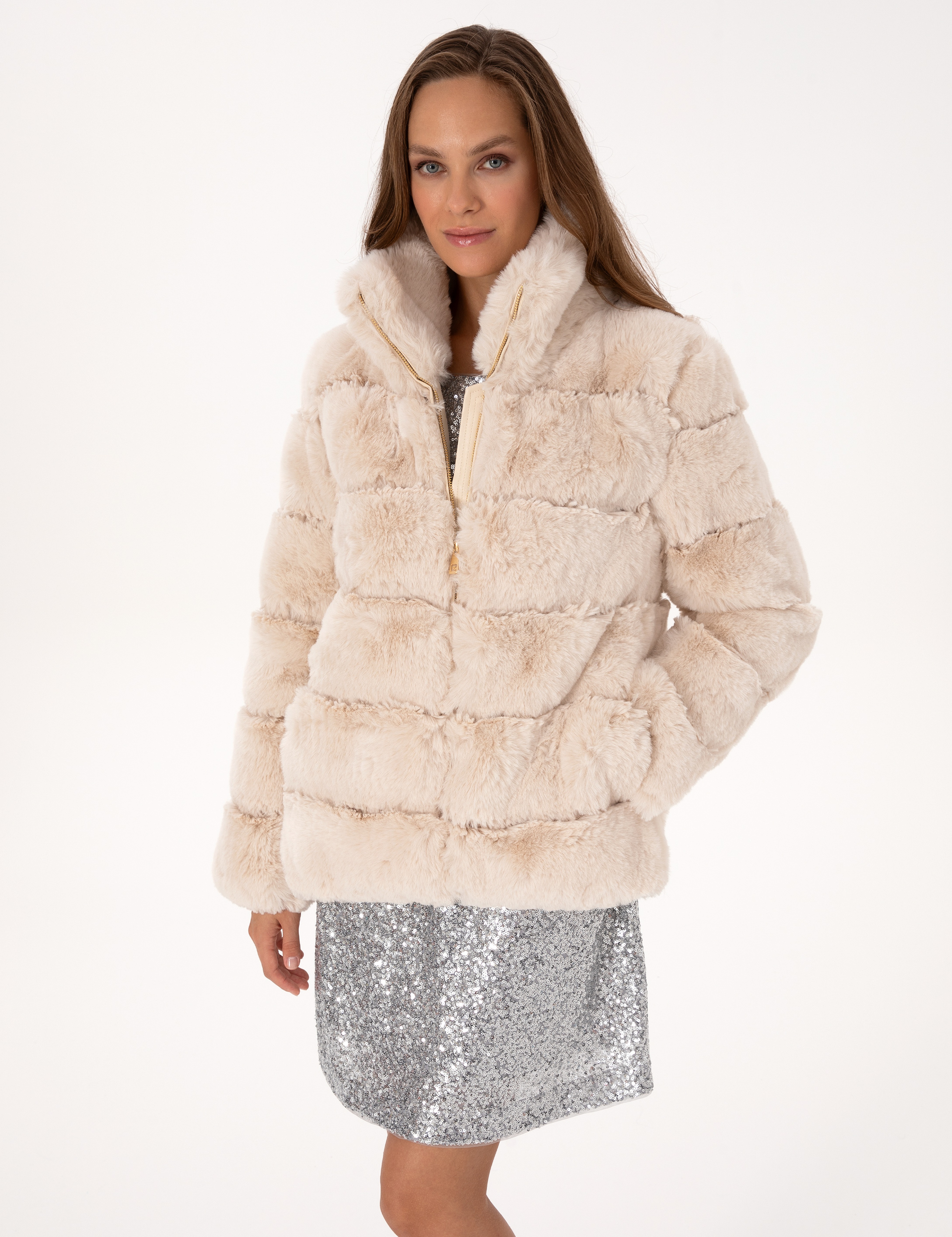 Beyaz Comfort Fit Mont - Image 3
