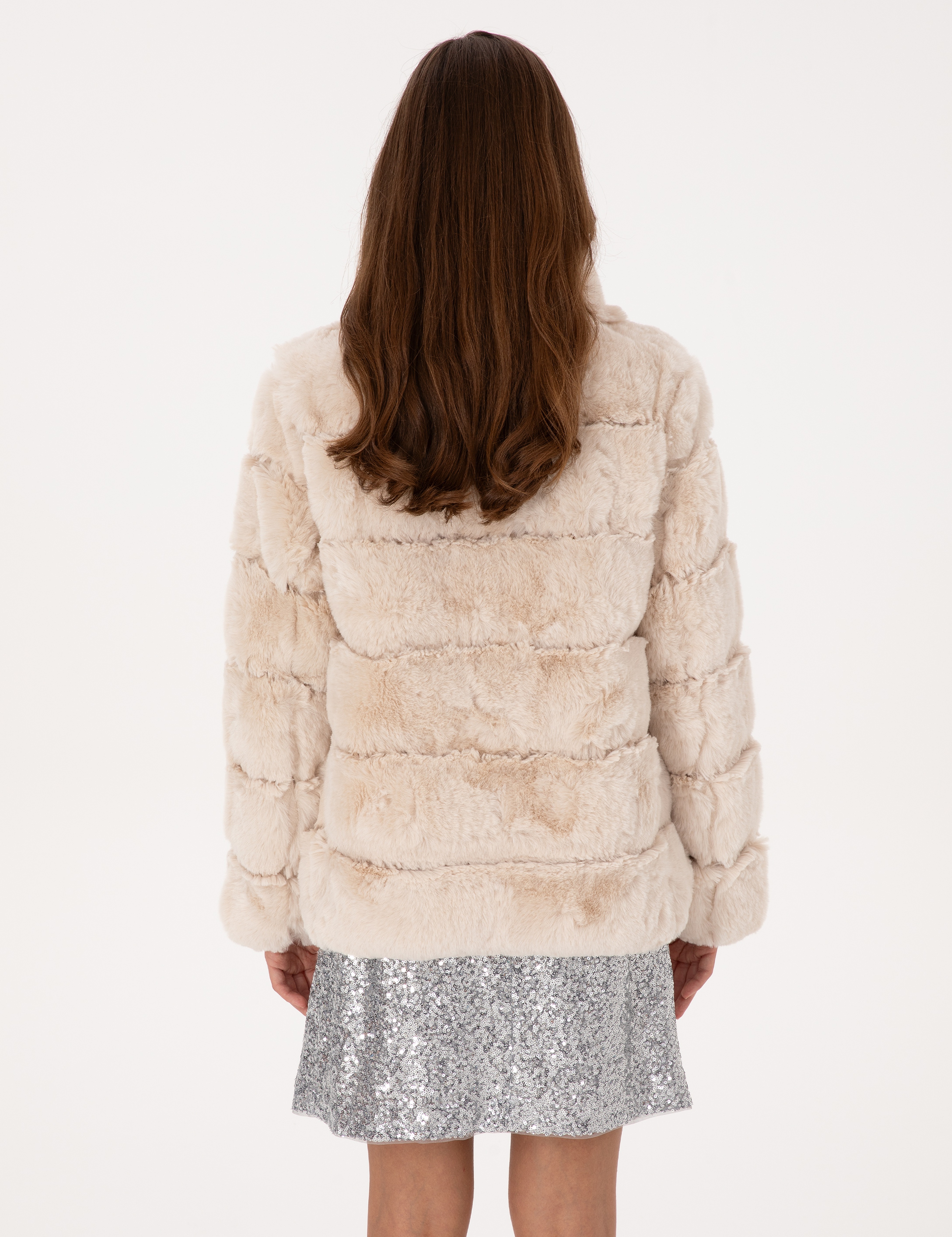 Beyaz Comfort Fit Mont - Image 5