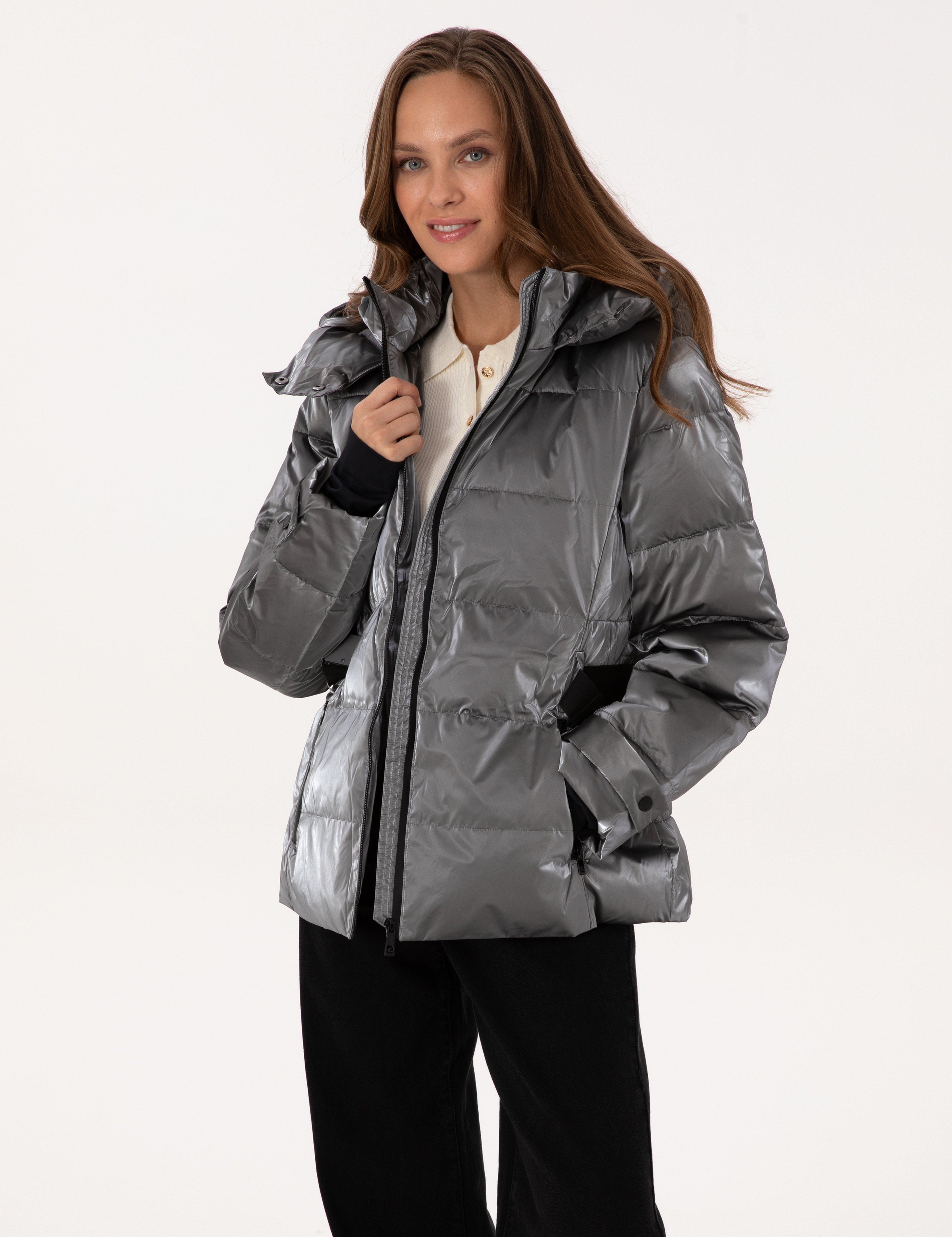 Antrasit Oversize Mont - Image 1
