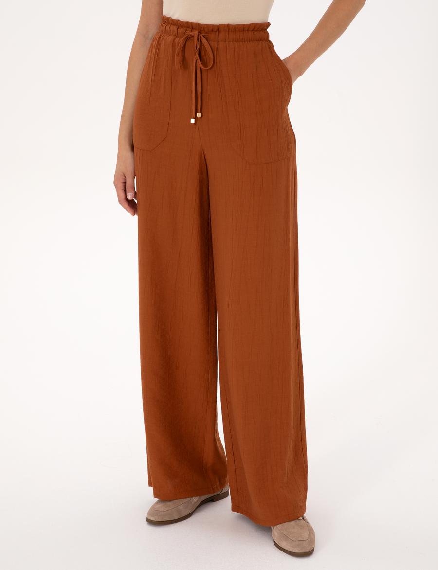 Tarçın Loose Fit Kanvas Pantolon