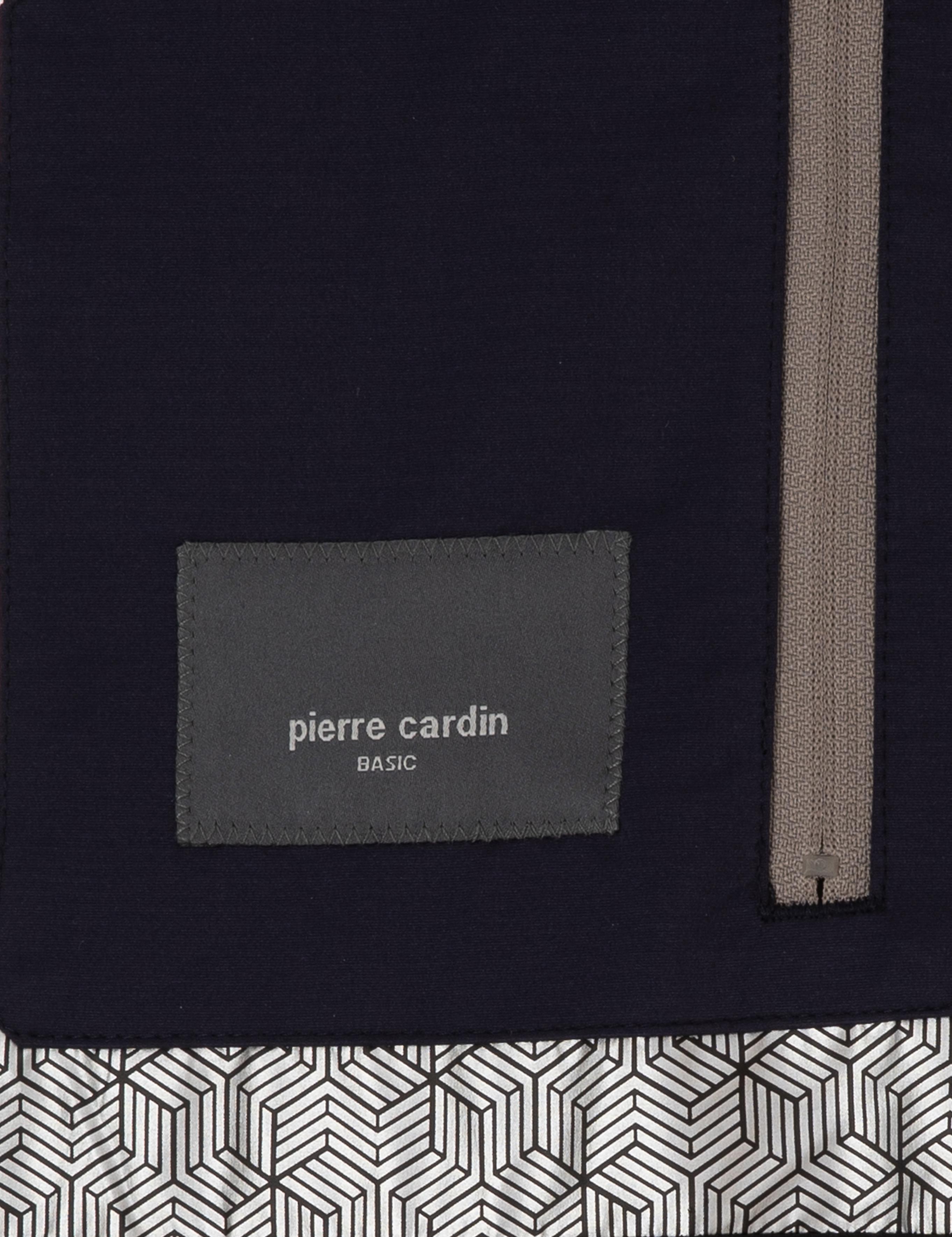 Lacivert Kapüşonlu Mont