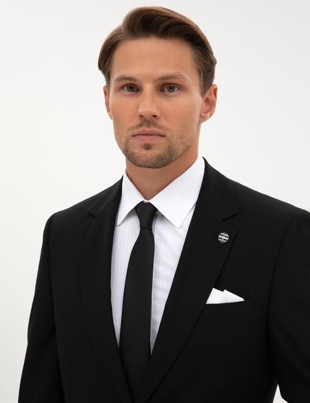 Siyah Slim Fit Takım Elbise - 50317643011