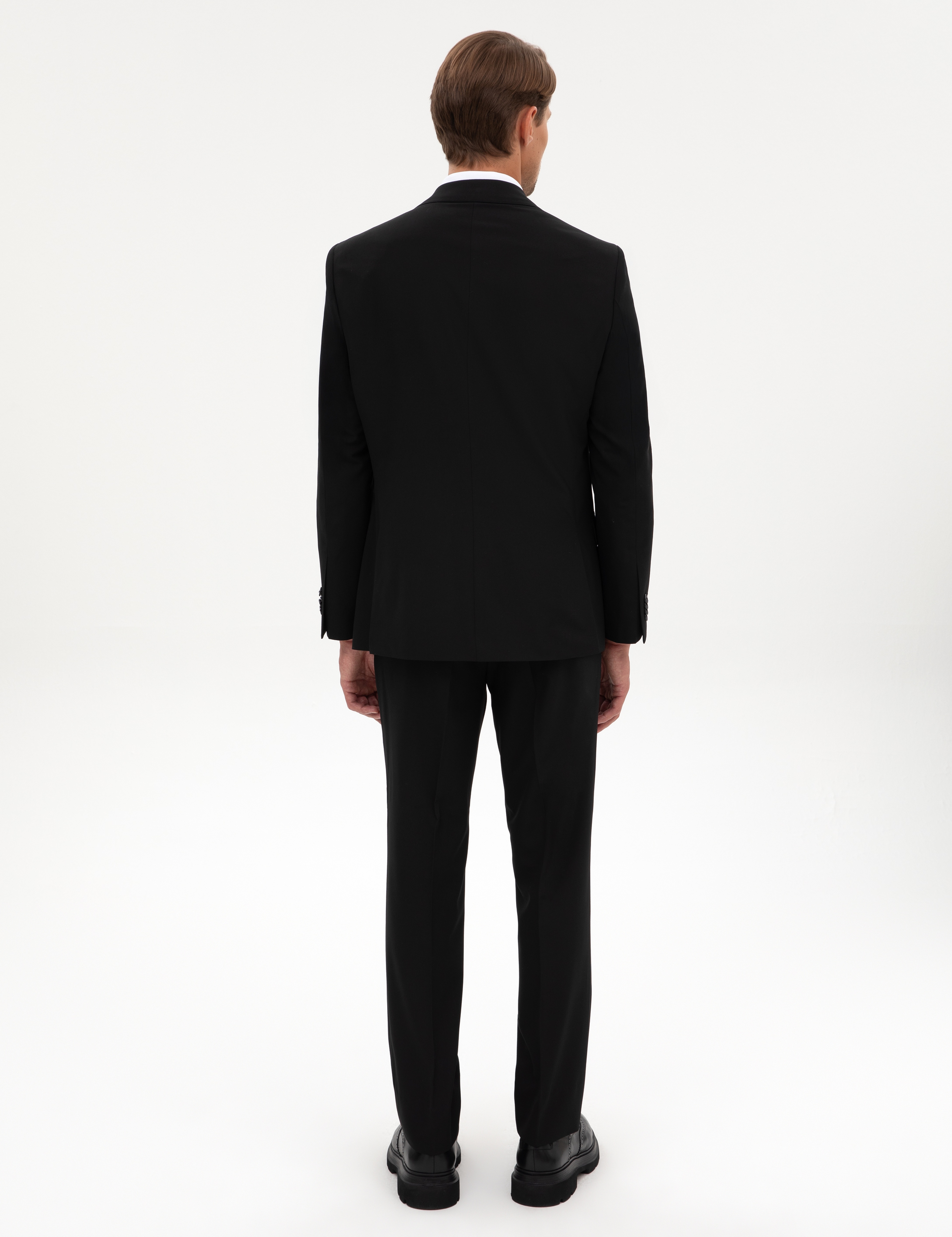 Siyah Slim Fit Takım Elbise - Image 5